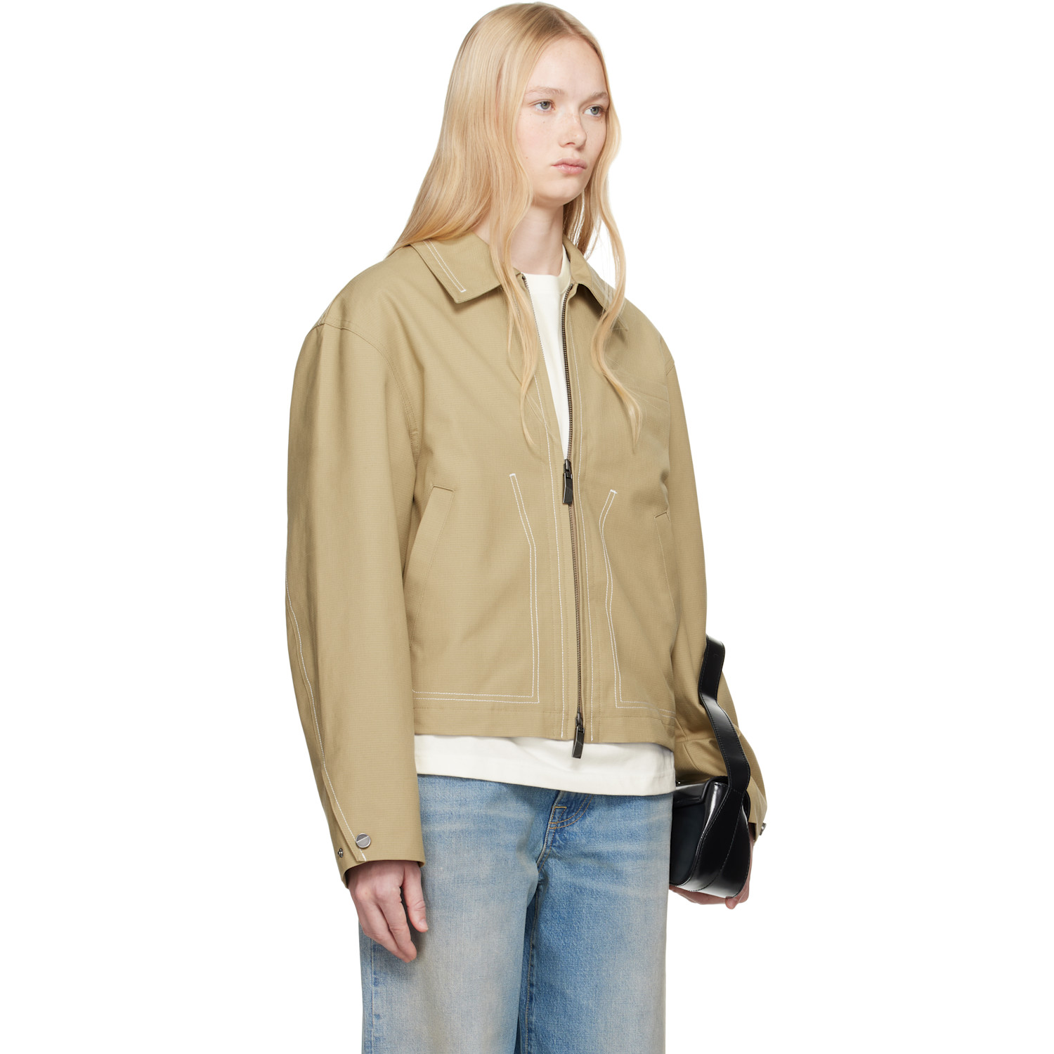  Ader Error Beige Product. 22 Jacket 