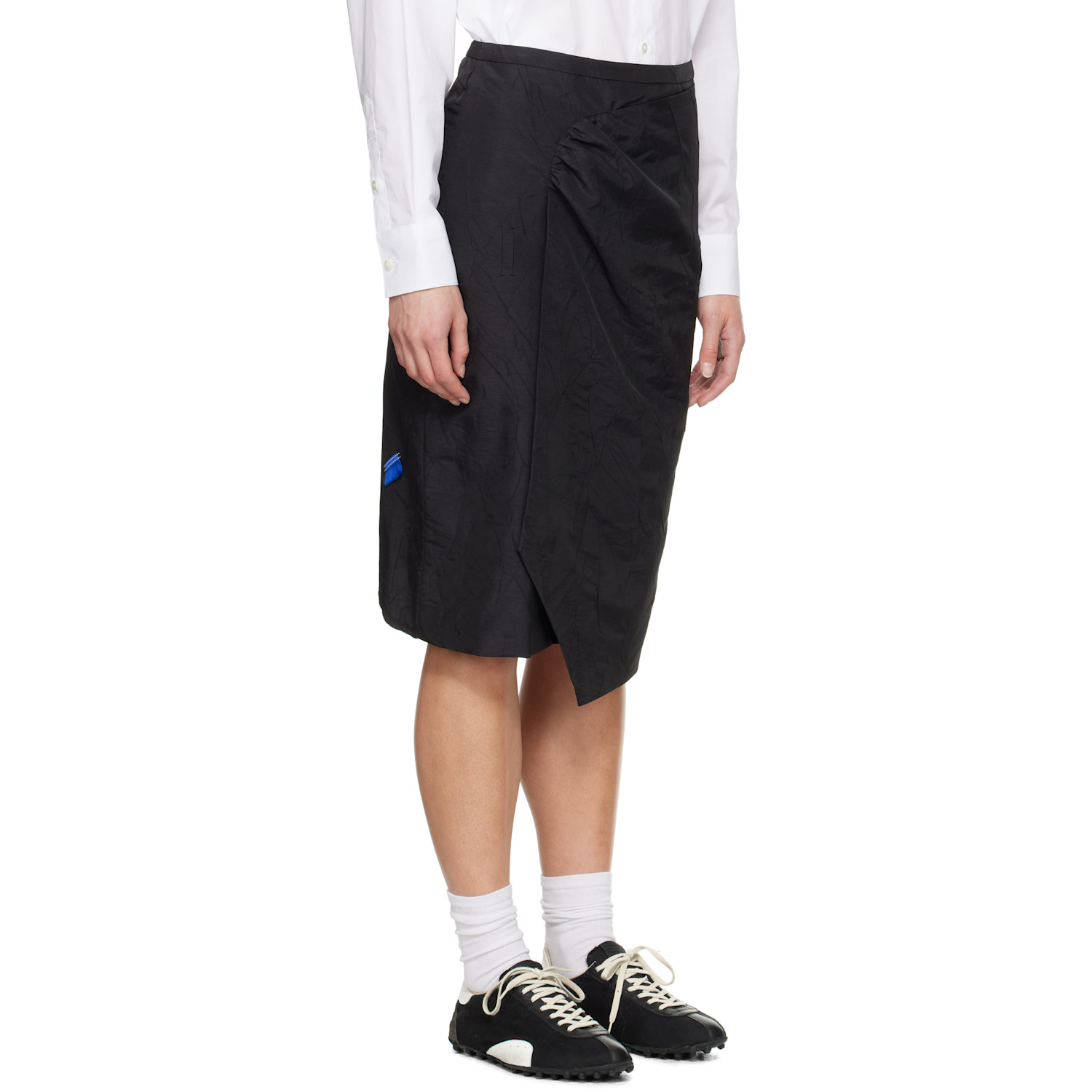  Ader Error Black Medium Midi Skirt 