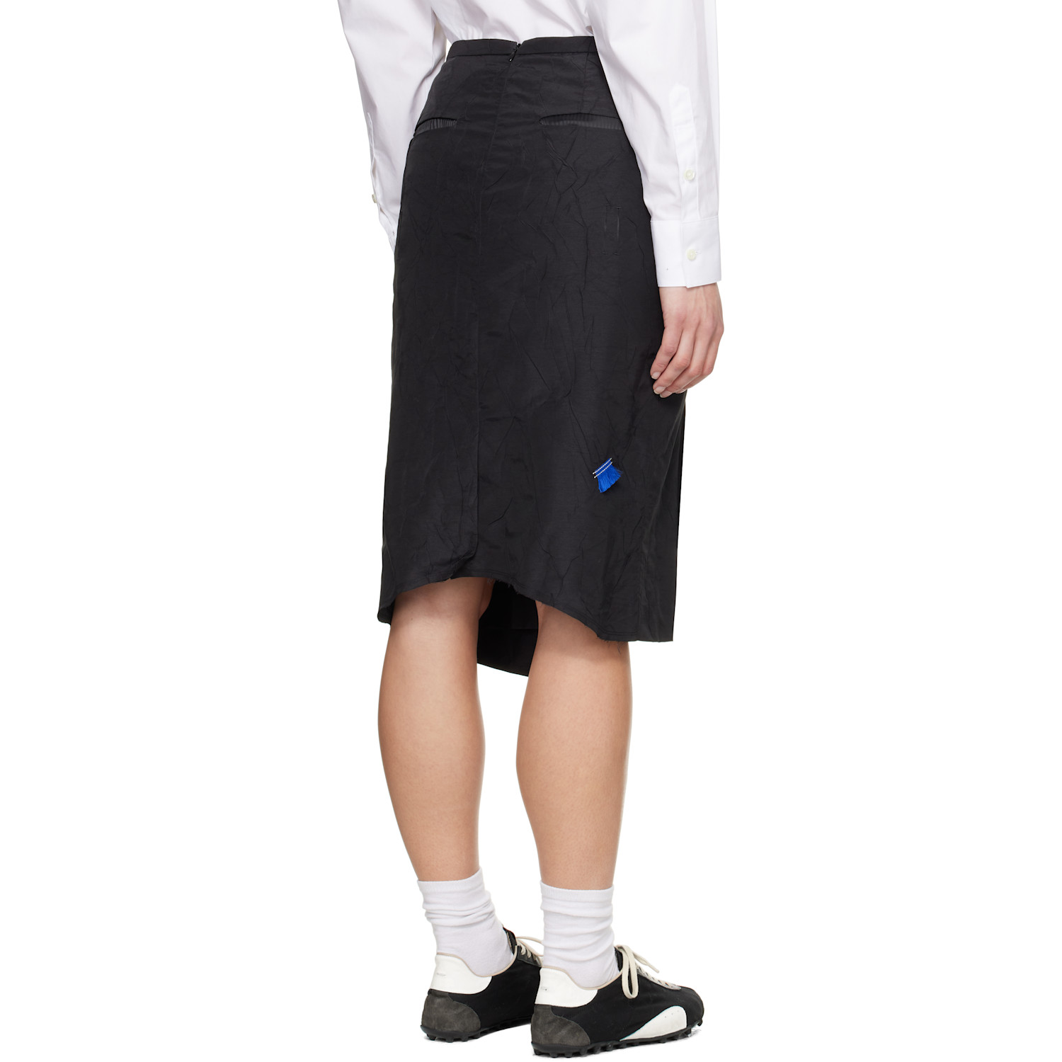  Ader Error Black Medium Midi Skirt 