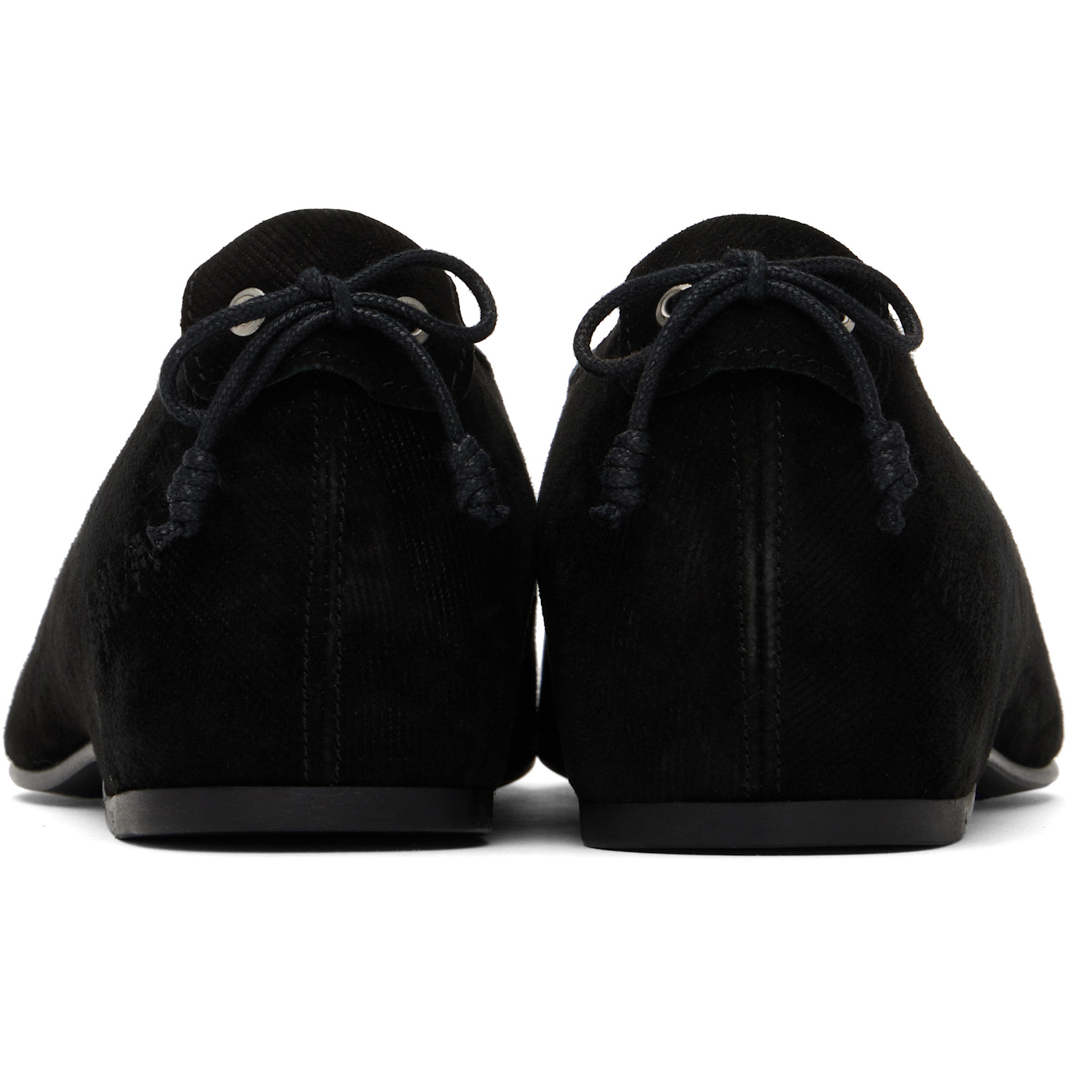  Ader Error Black Velvet Oxfords 
