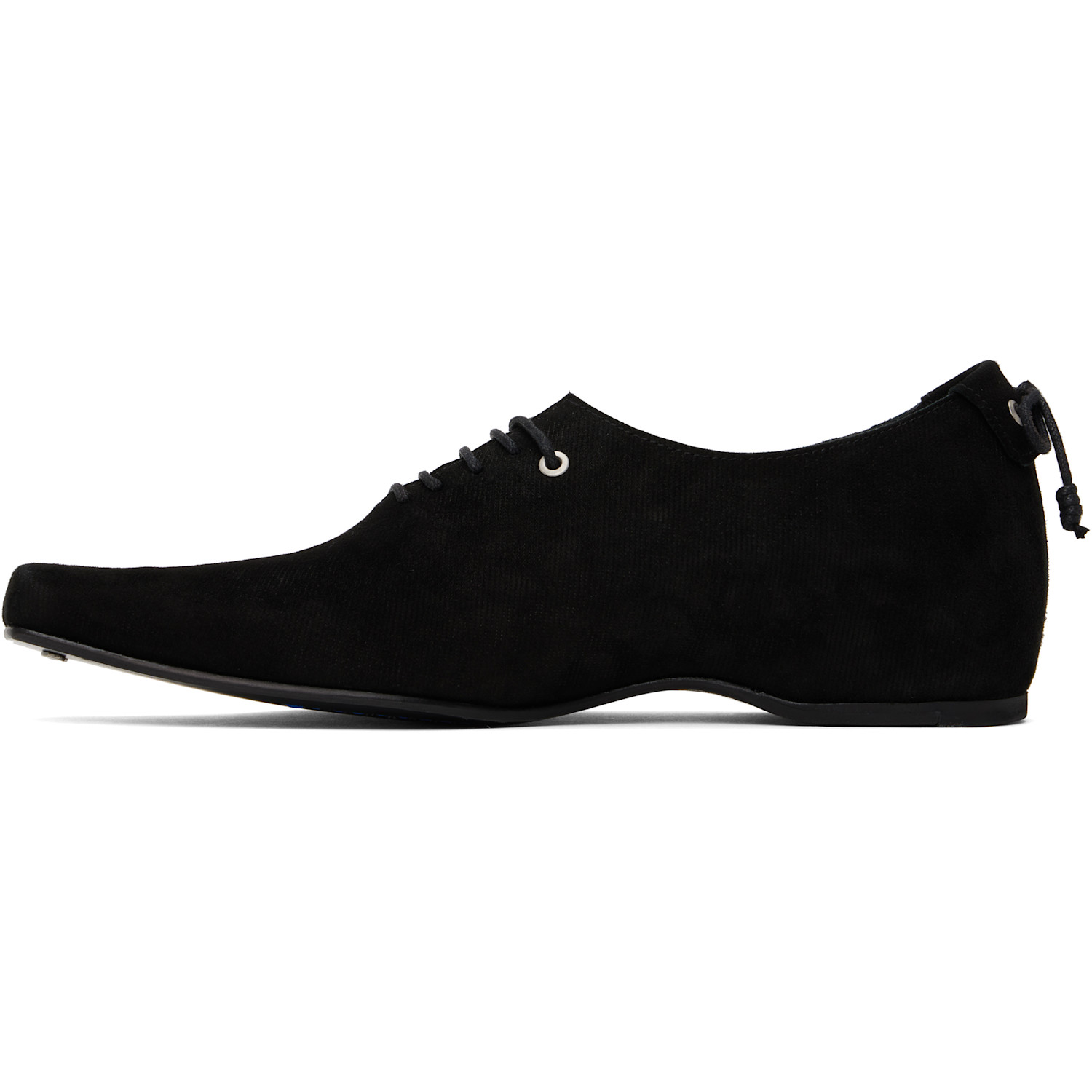  Ader Error Black Velvet Oxfords 