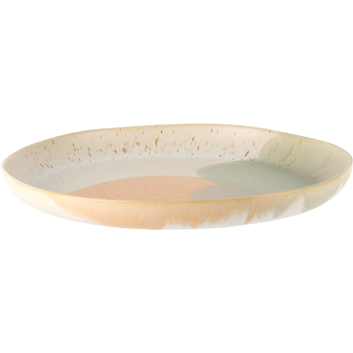  The Conran Shop Beige Speckle Reactive Platter 