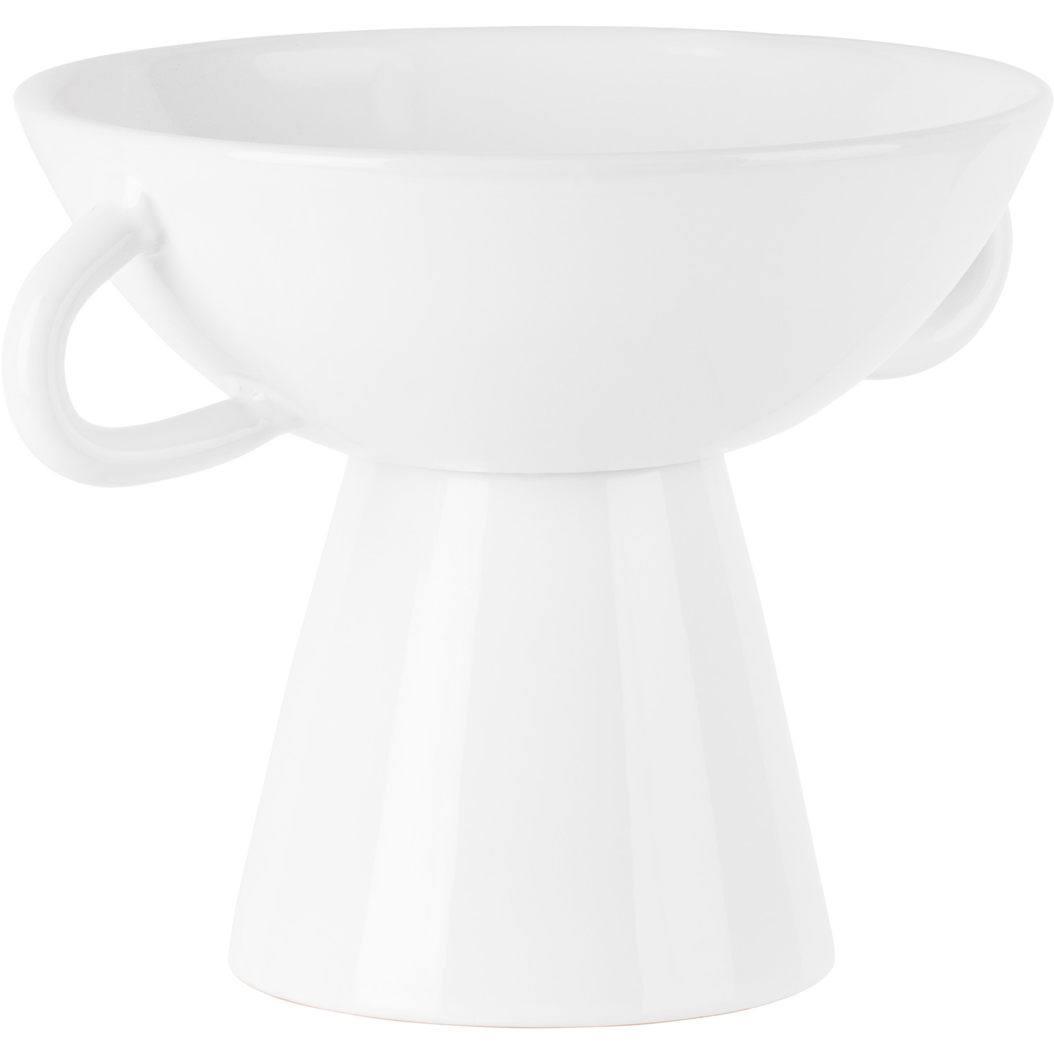  The Conran Shop White Puglia Small Footed Bowl 