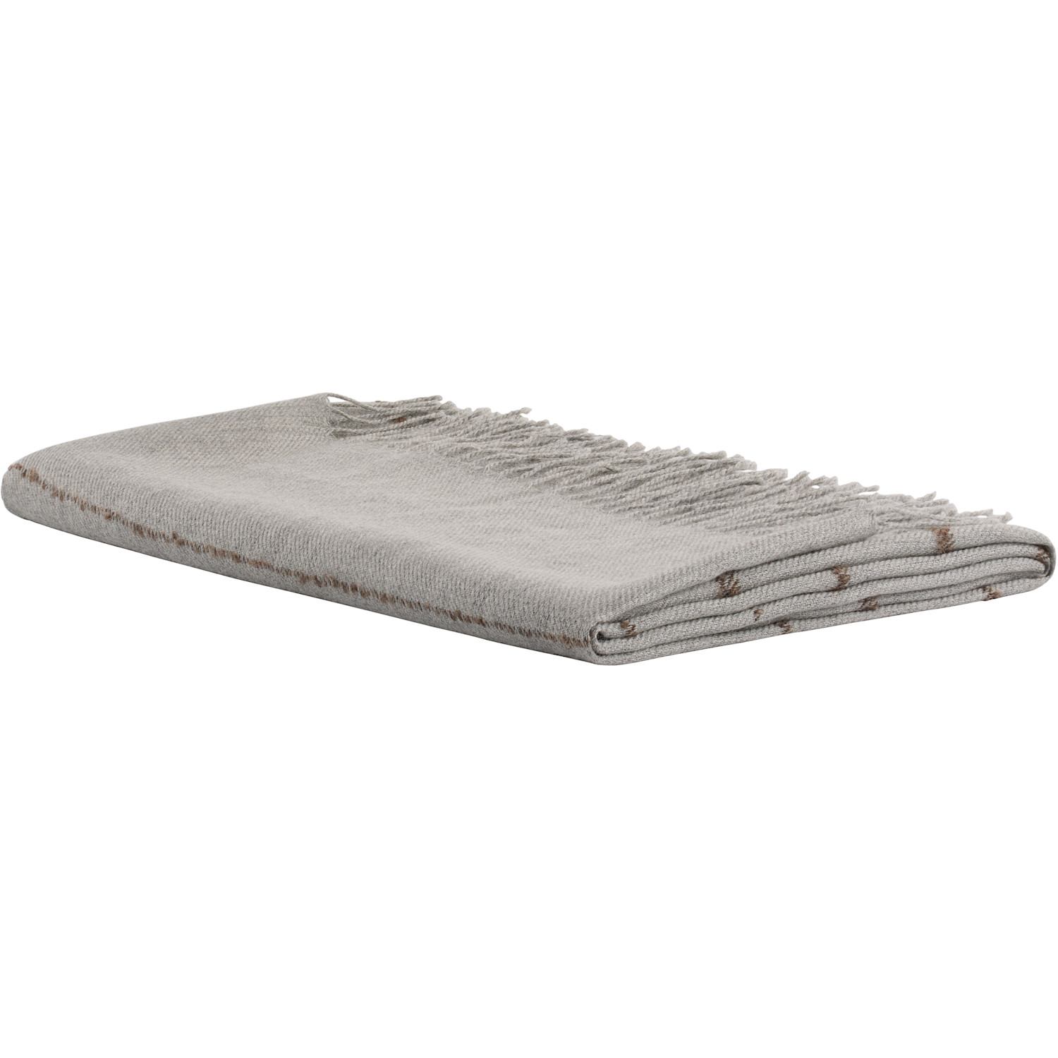  The Conran Shop Gray Classic Boucle Throw 