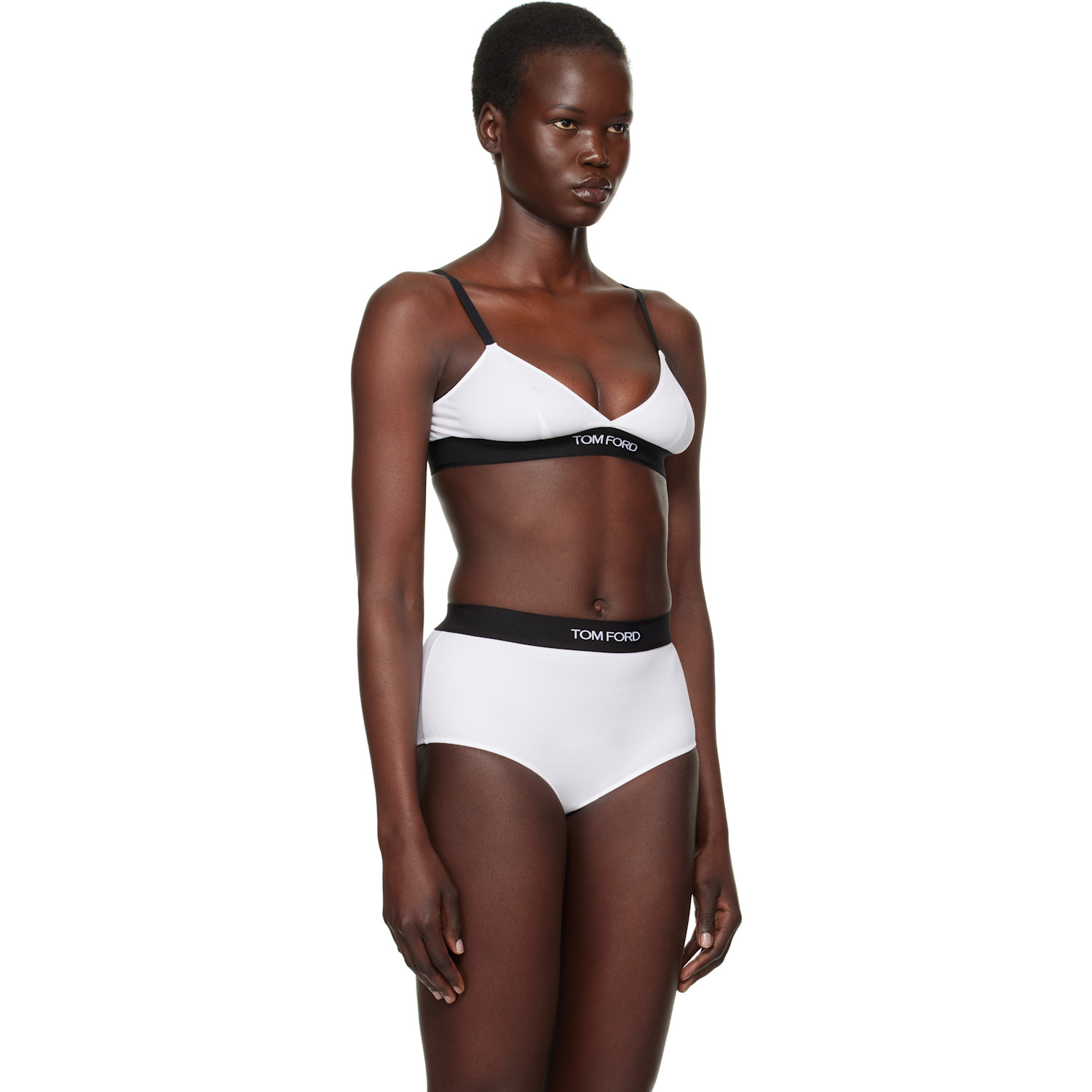  Tom Ford White Modal Signature Bra 