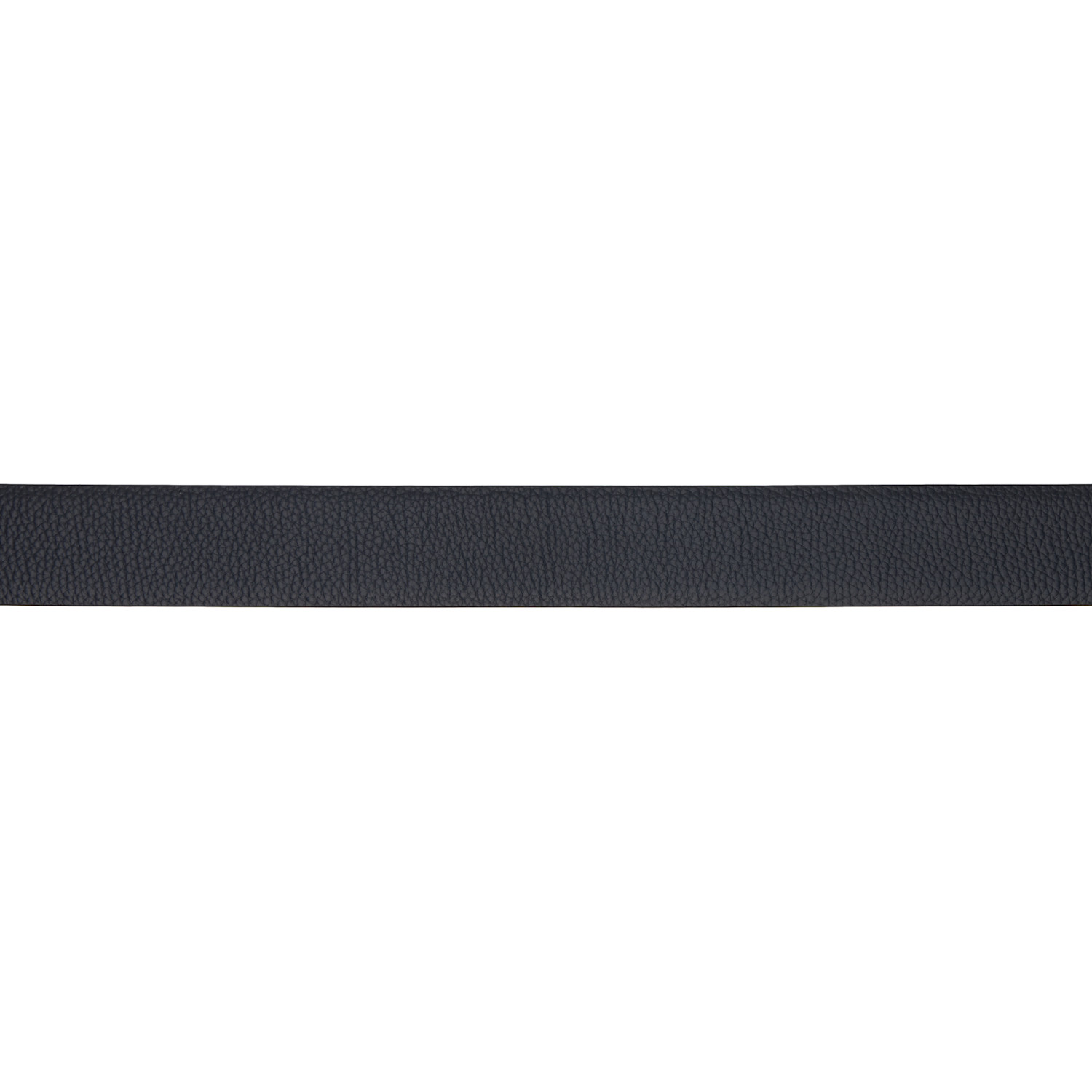  Tom Ford Navy & Black Grain Leather T Icon Reversible Belt 