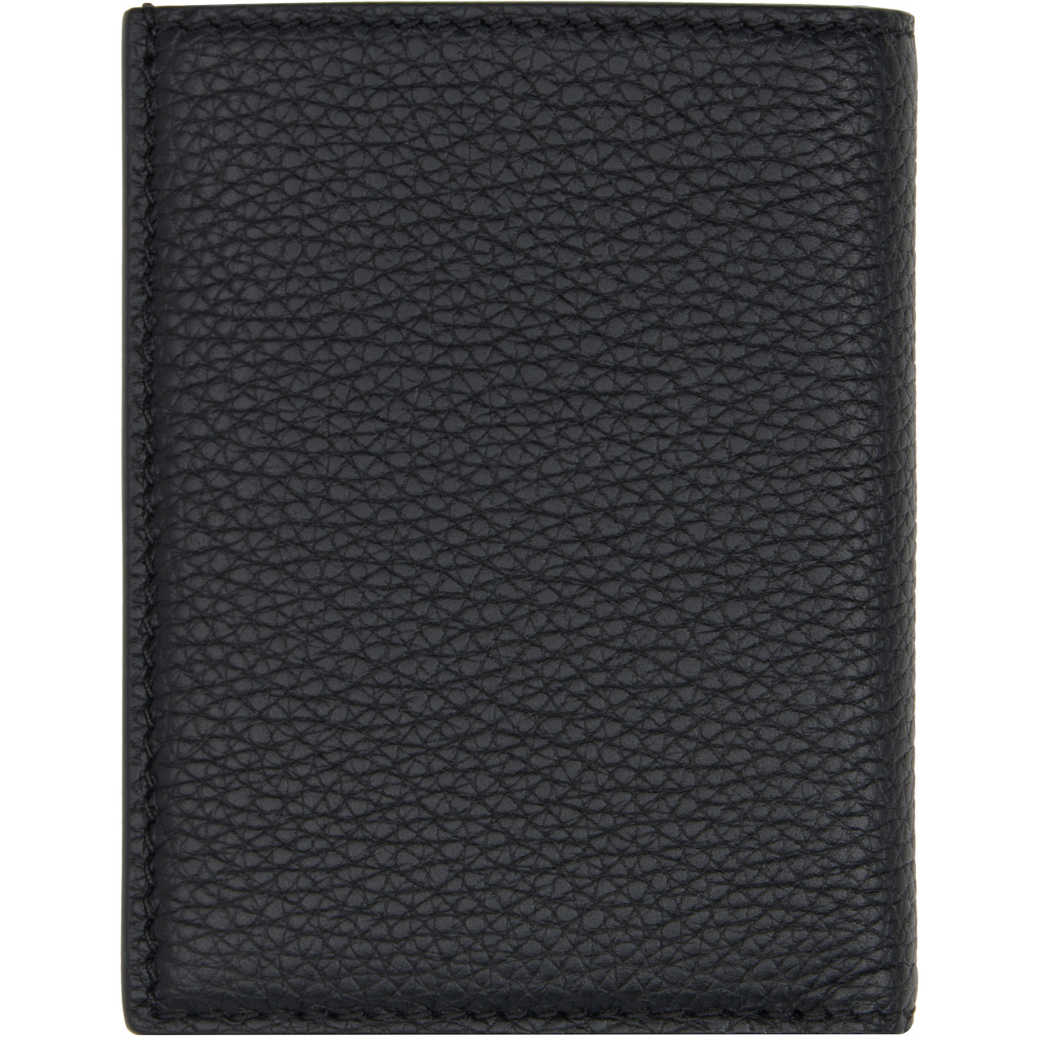  Tom Ford Black Grain Leather Folding Card Holder 