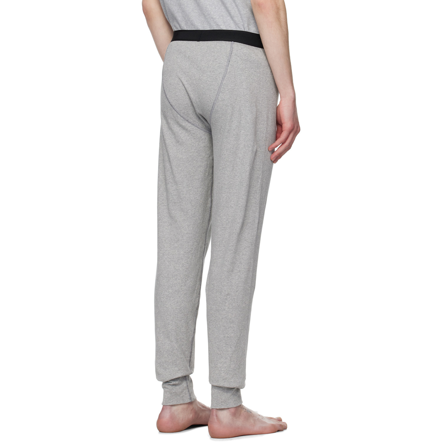  Tom Ford Gray Cotton Long Underwear 
