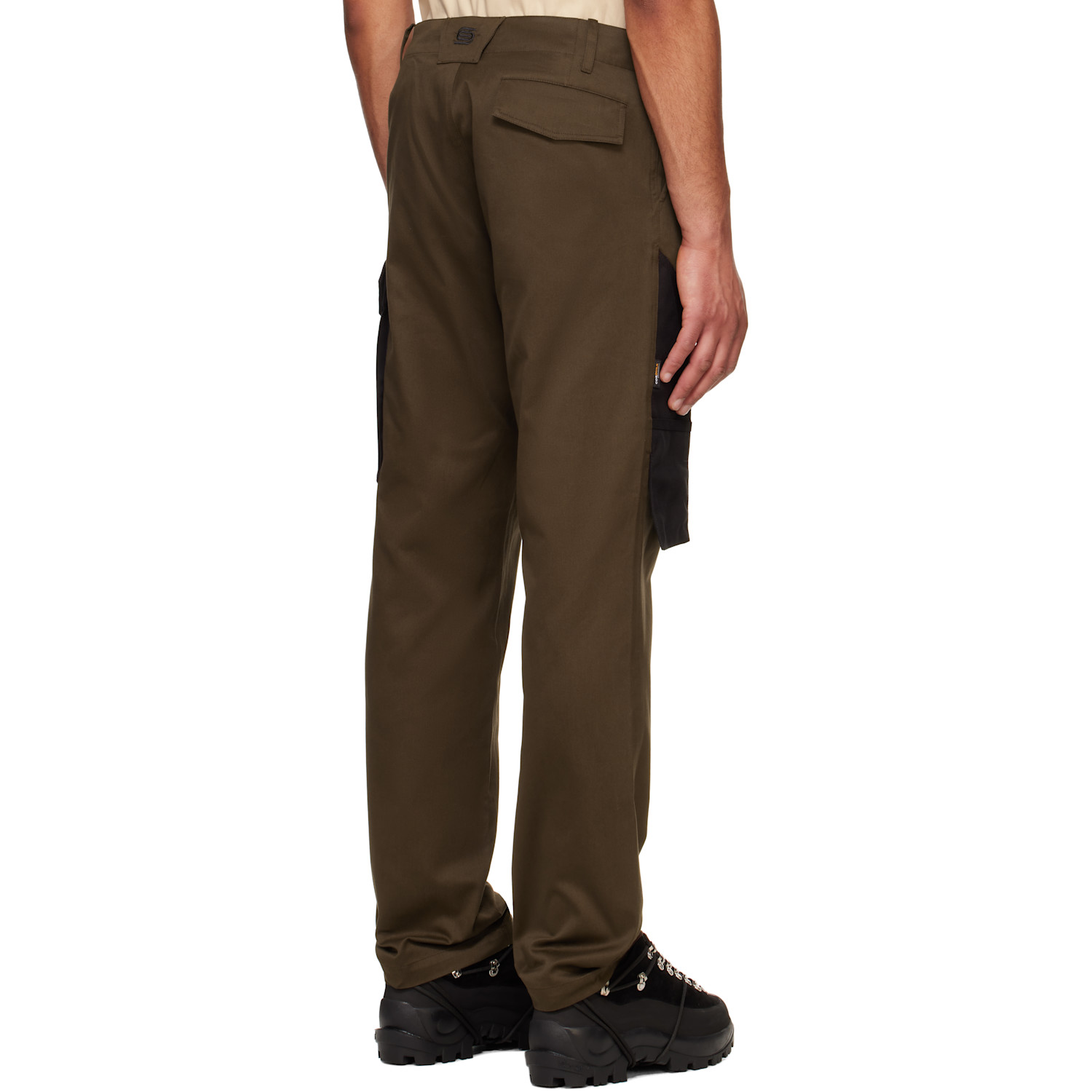  Olly Shinder Brown Gardiner Cargo Pants 