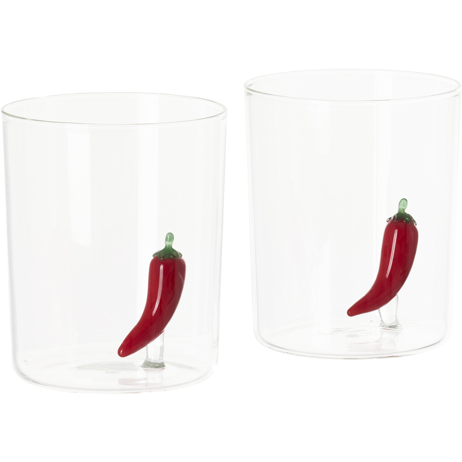  Maison Balzac Red Chilli Gobelets Set 