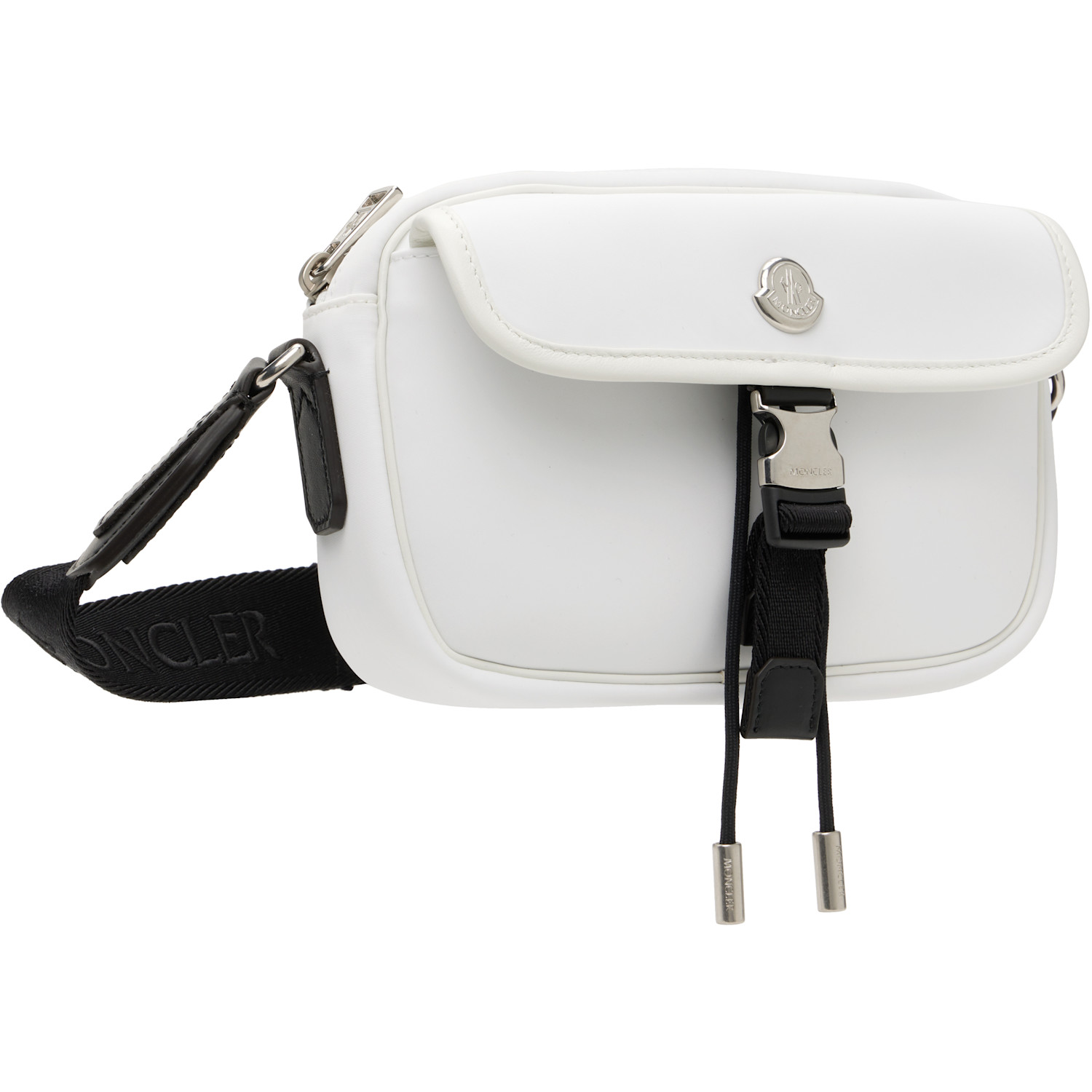  Moncler White New Trick Cross Body Pouch 