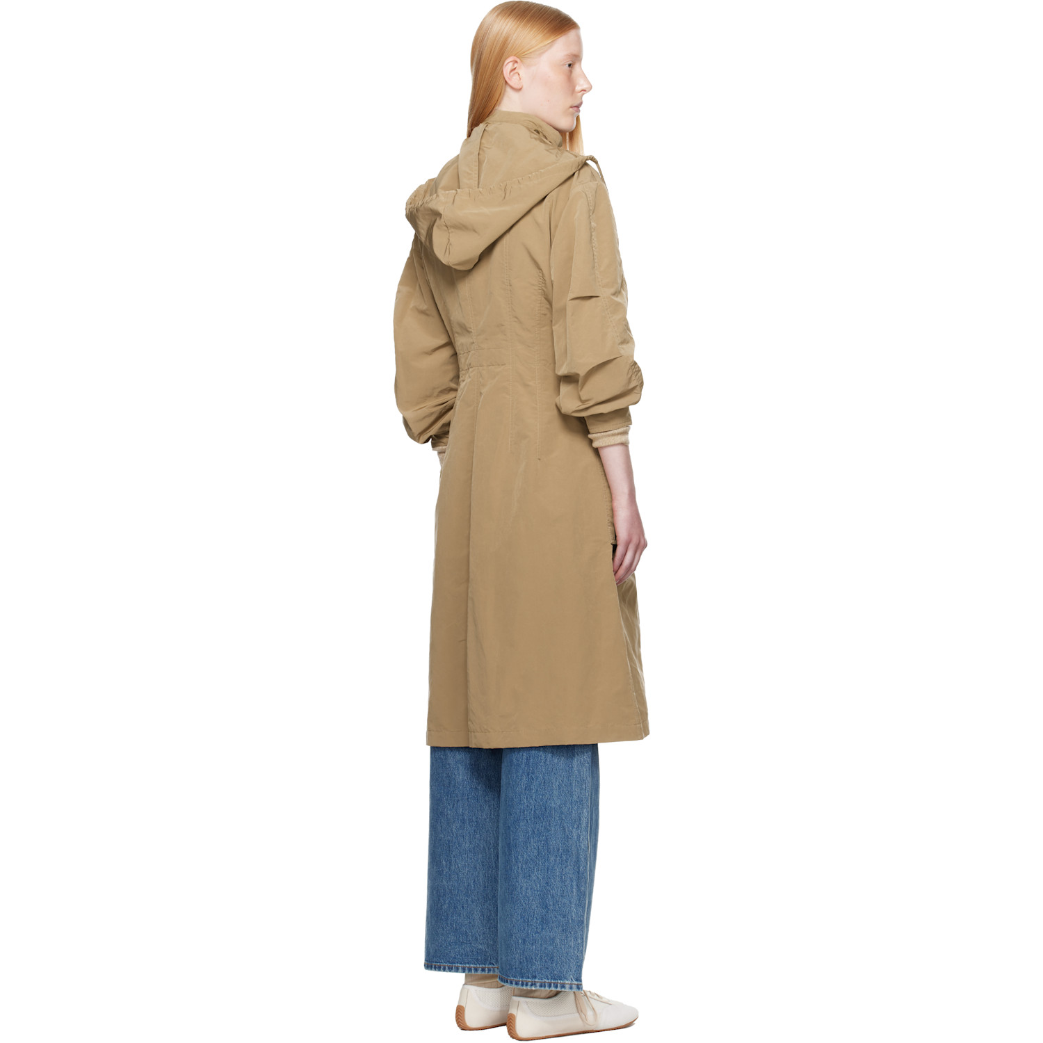  Moncler Tan Nantes Parka Coat 
