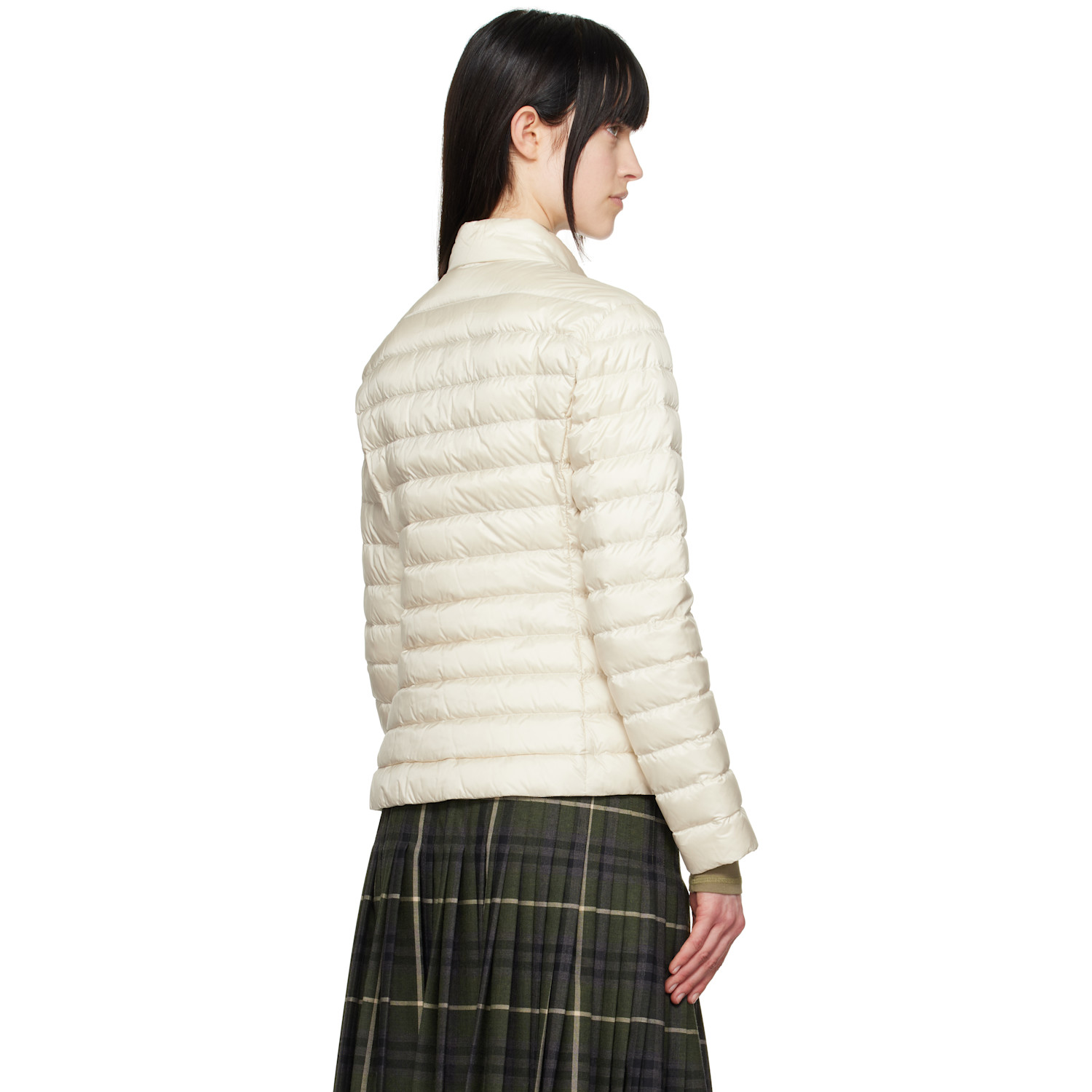  Moncler Off-white Igelle Short Down Jacket 