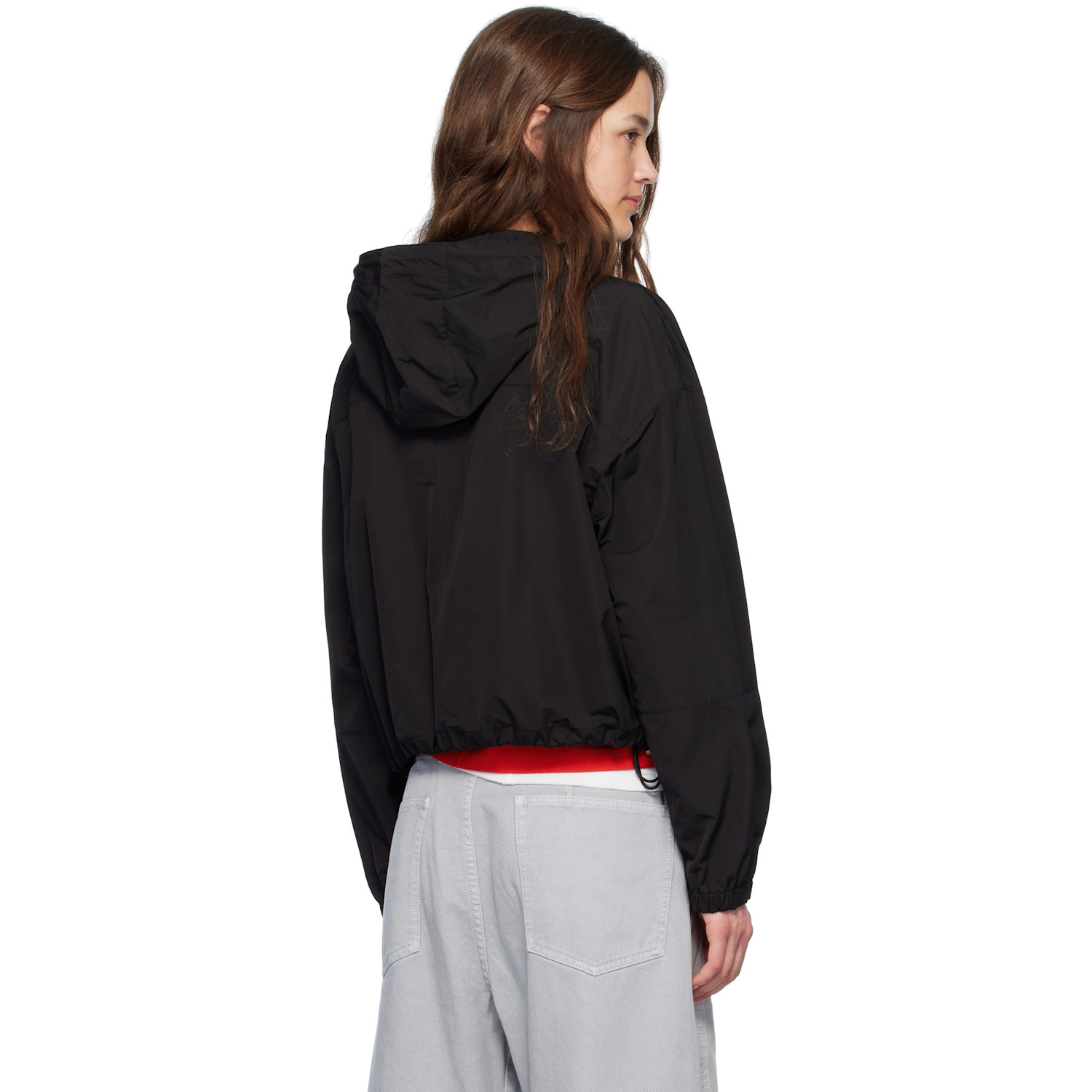  Moncler Black Sauvan Hooded Jacket 