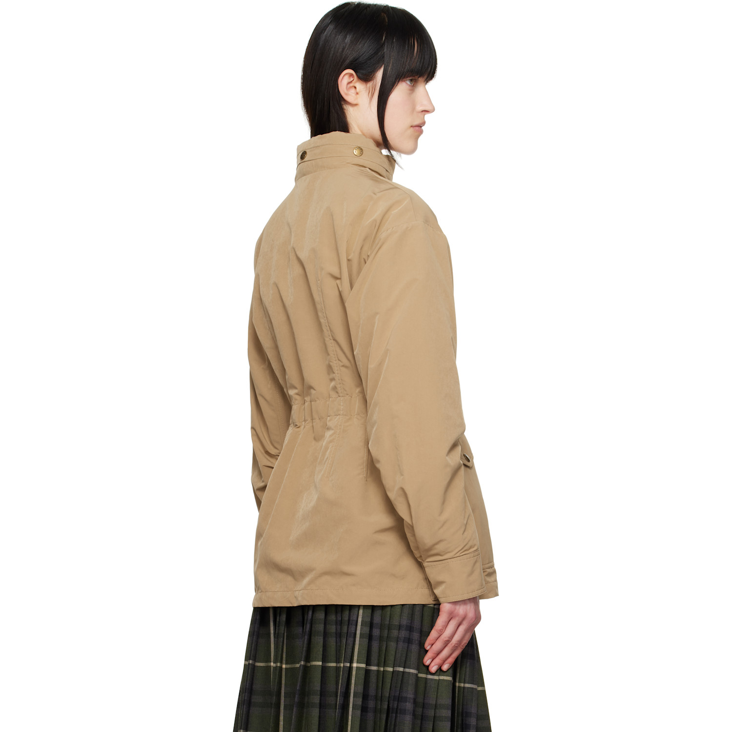  Moncler Beige Nades Short Jacket 