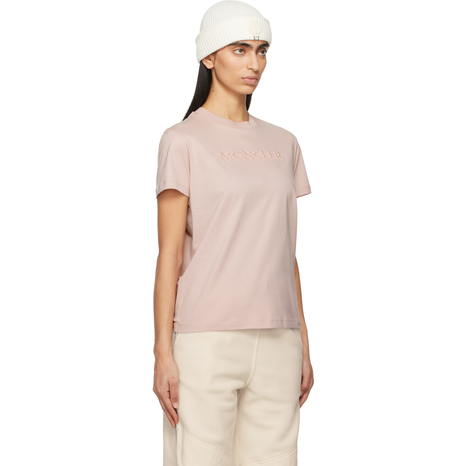  Moncler Pink Ss T-shirt 