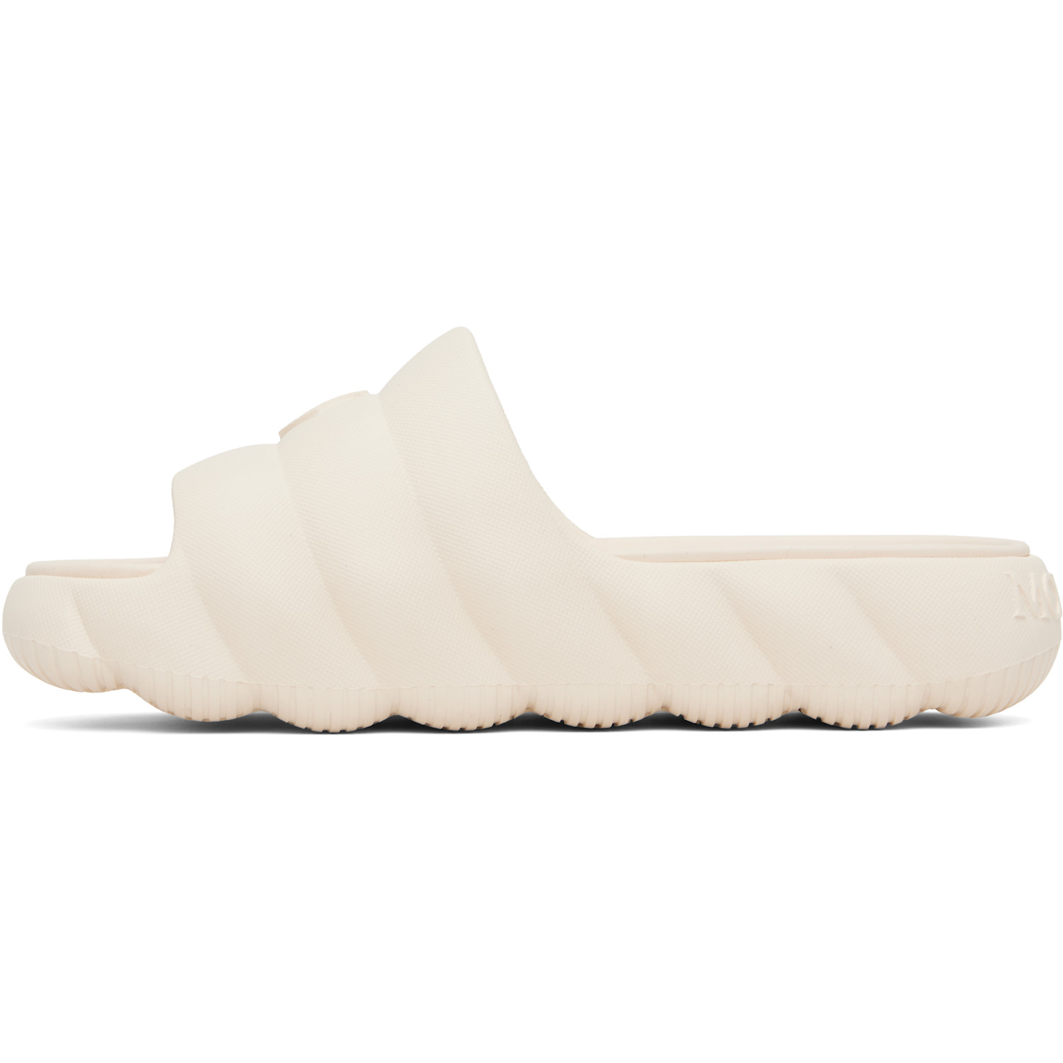  Moncler Off-white Lilo Quilted Eva Pool Slides 