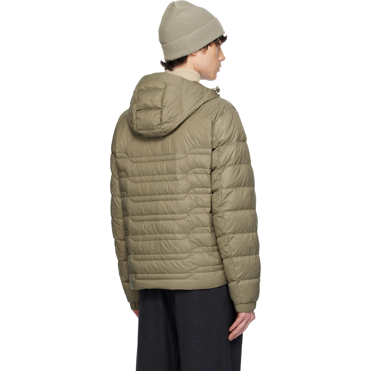  Moncler Khaki Cp Archivio Creativo Aleso Down Jacket 