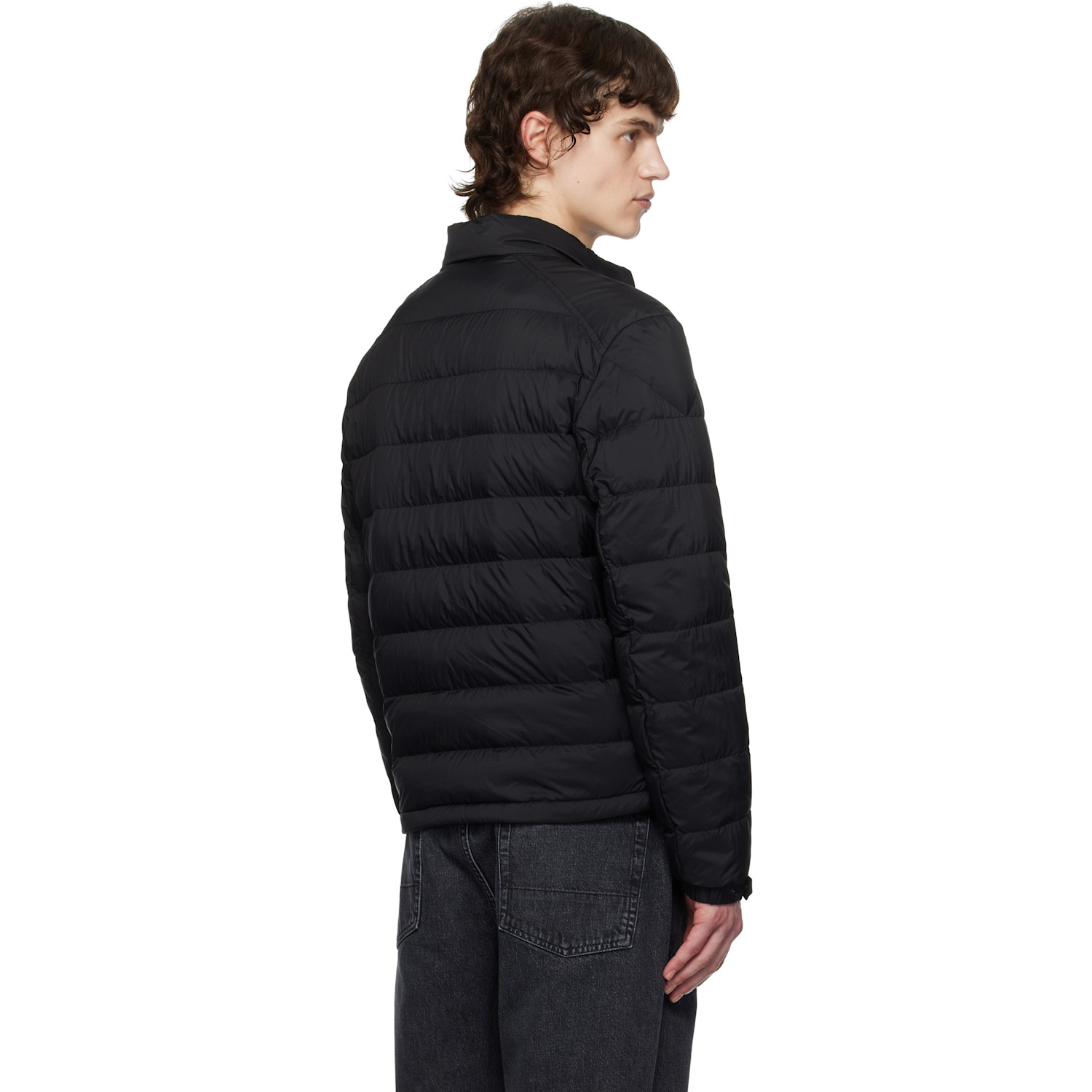  Moncler Black Selves Short Down Jacket 