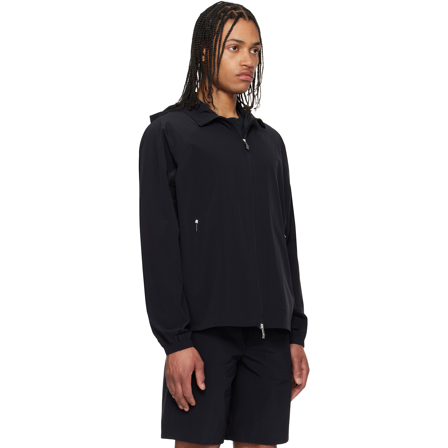  Moncler Black Chalvine Hooded Jacket 