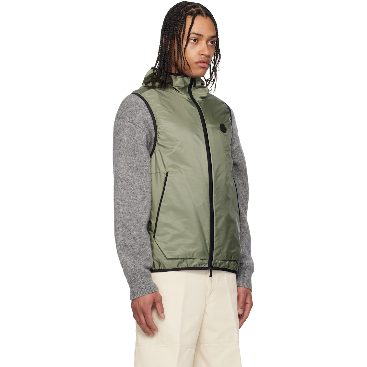  Moncler Khaki Moretan Vest 