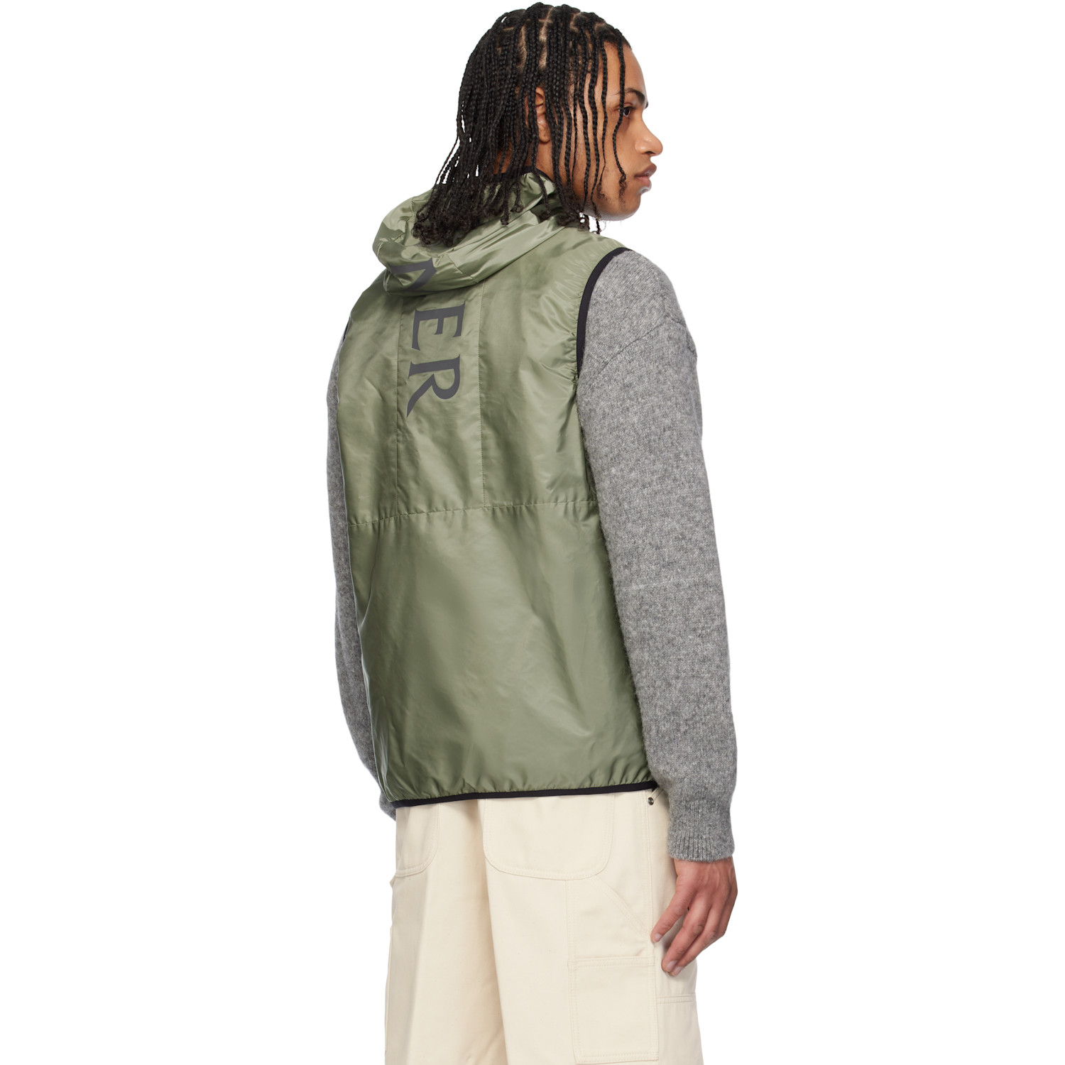  Moncler Khaki Moretan Vest 