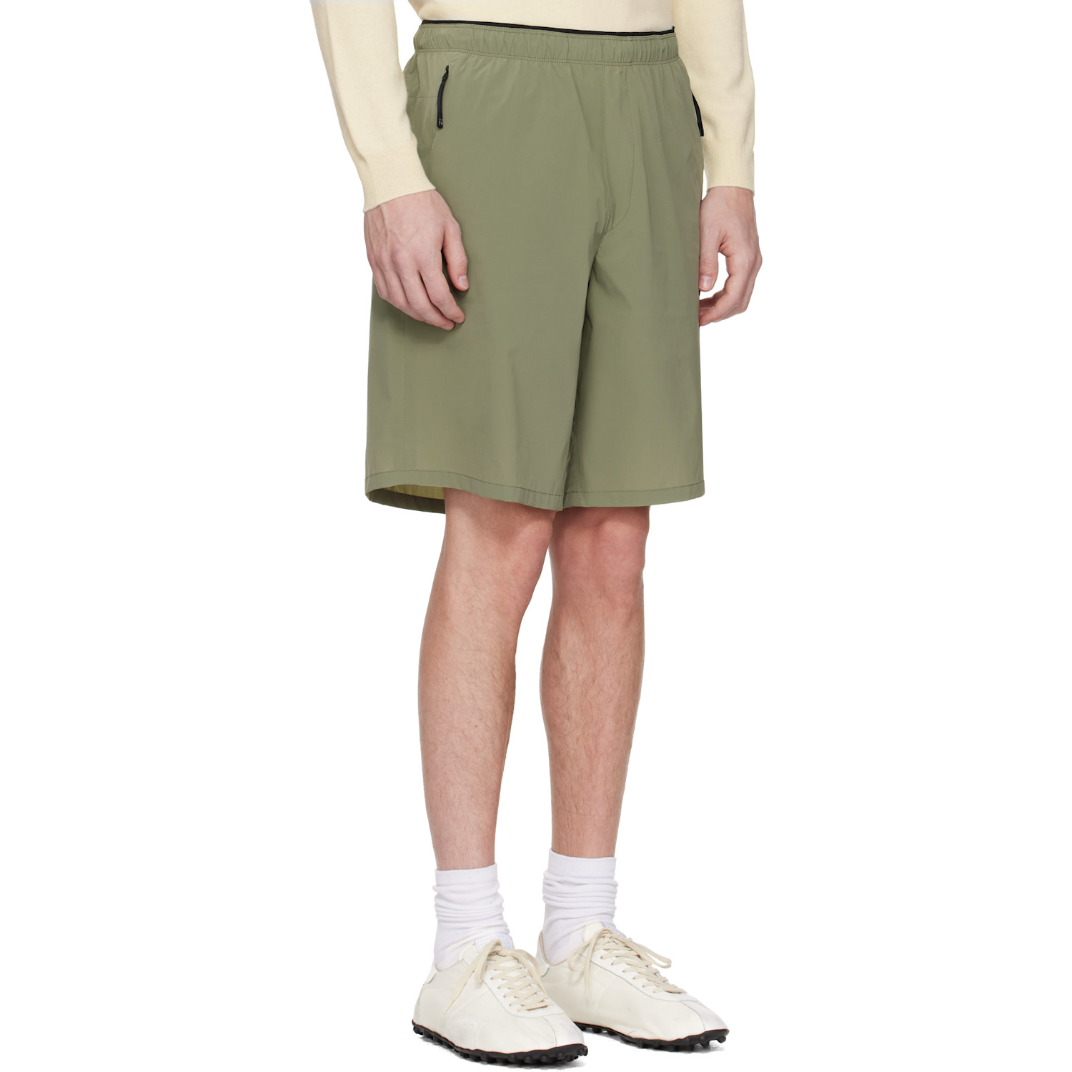  Moncler Khaki Matt B Swim Shorts 