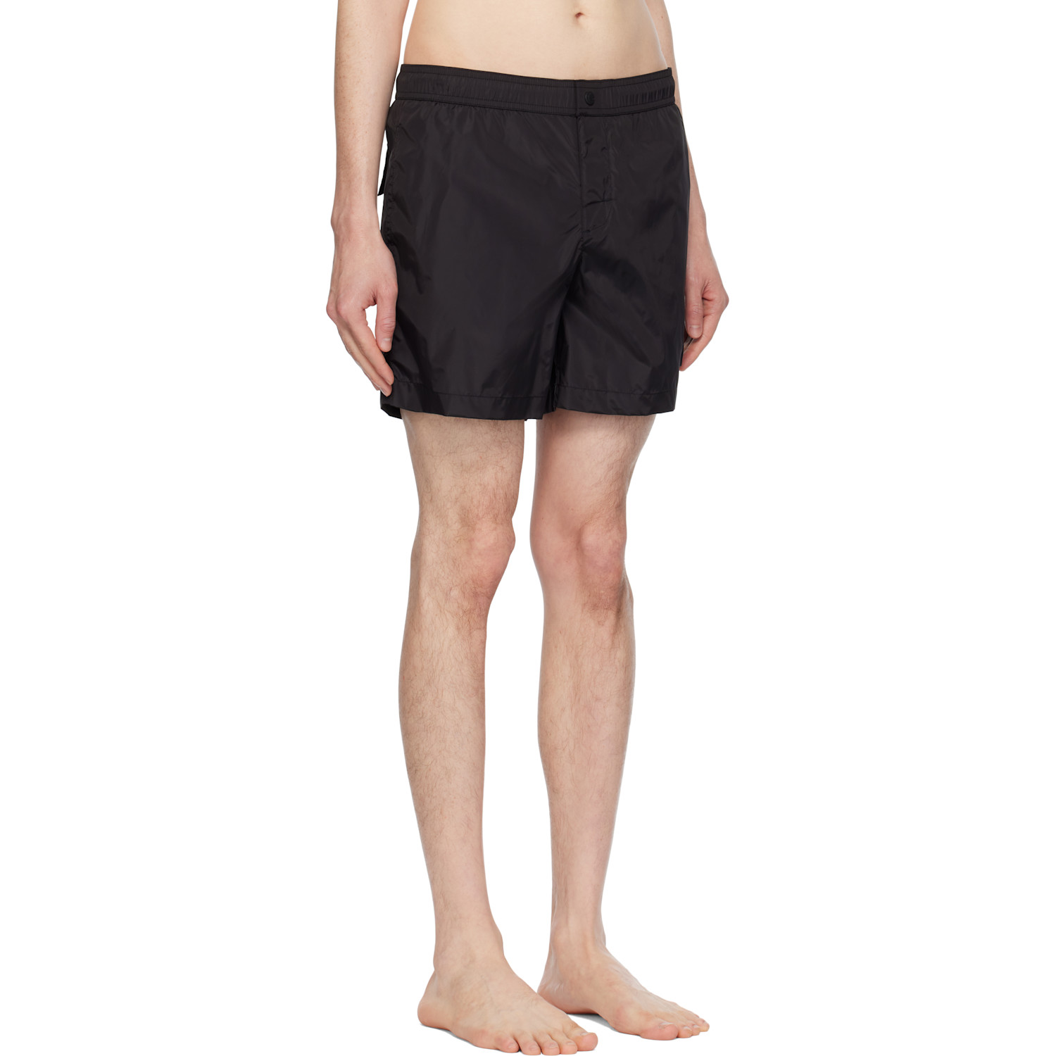  Moncler Black Archivio Creativo Swim Shorts 