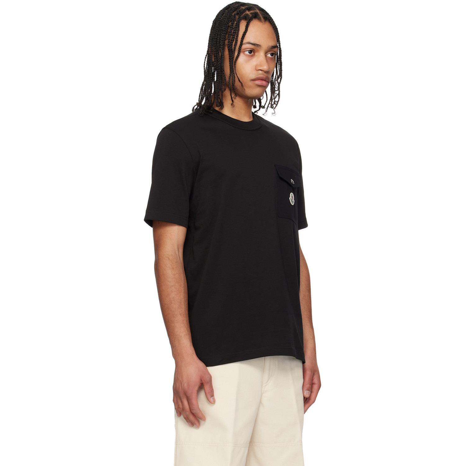 Moncler Black Archivio Ss T-shirt 