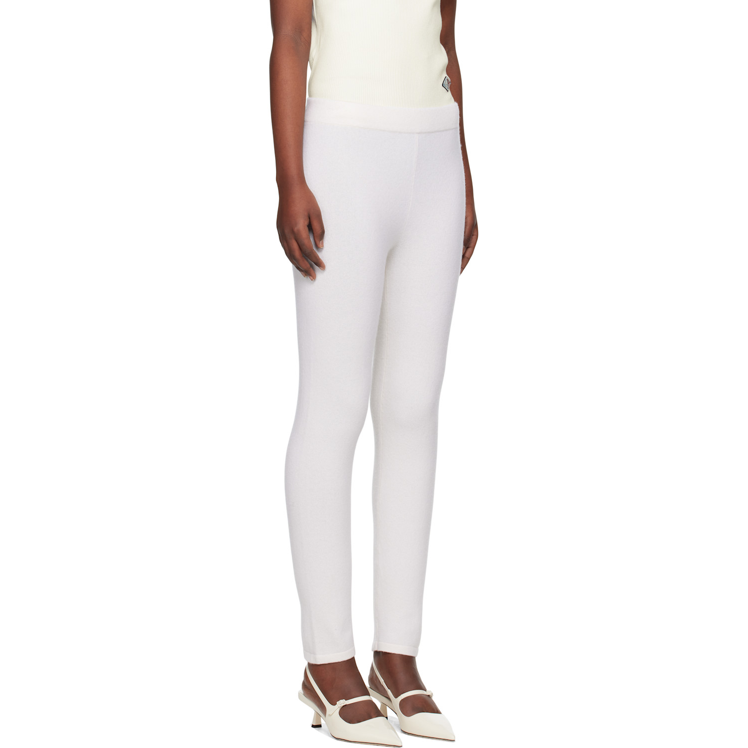  Max Mara Off-white Larix Lounge Pants 