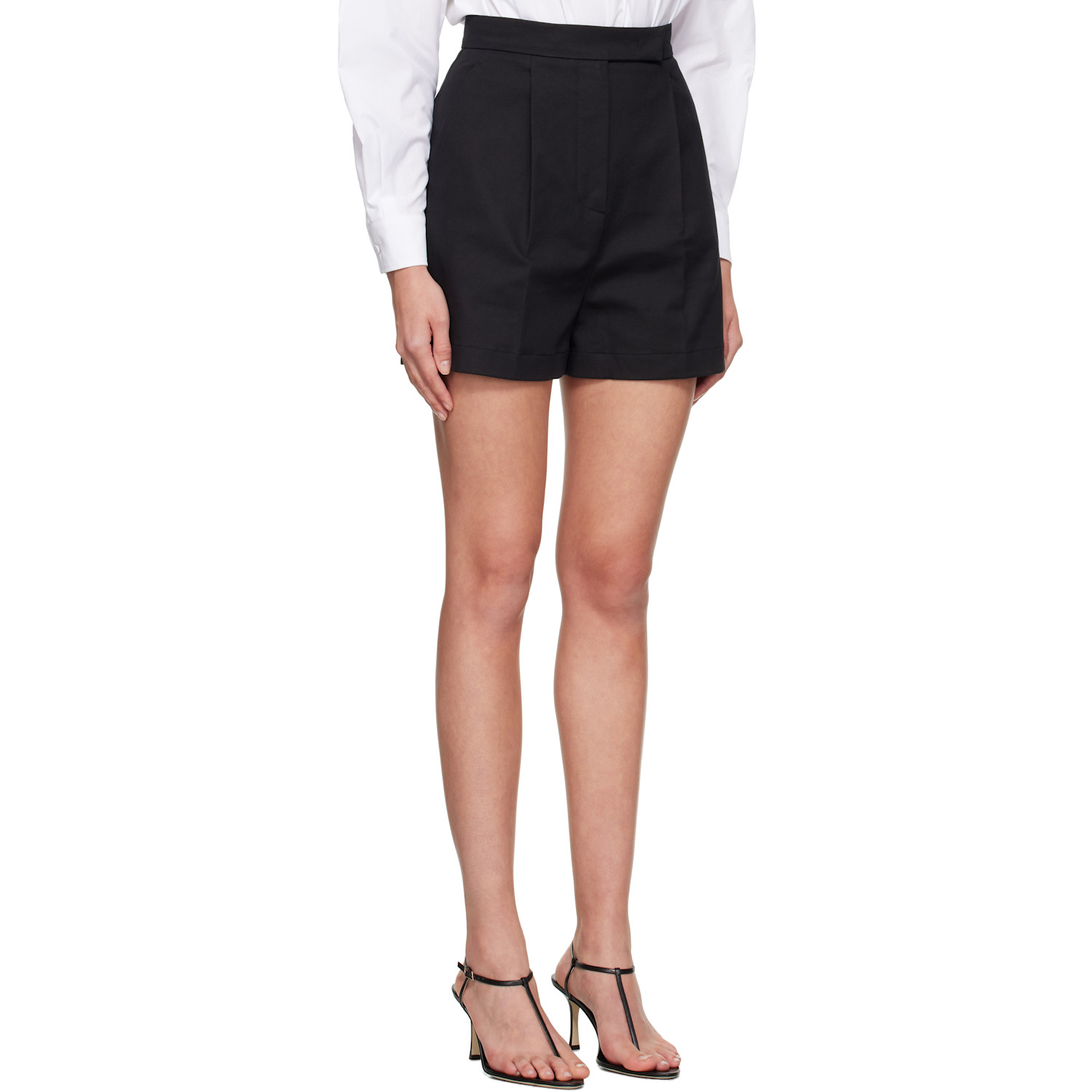  Max Mara Black Amburgo Shorts 