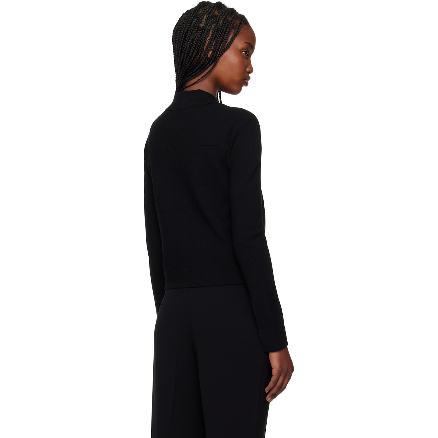  Max Mara Black Mito Cardigan 
