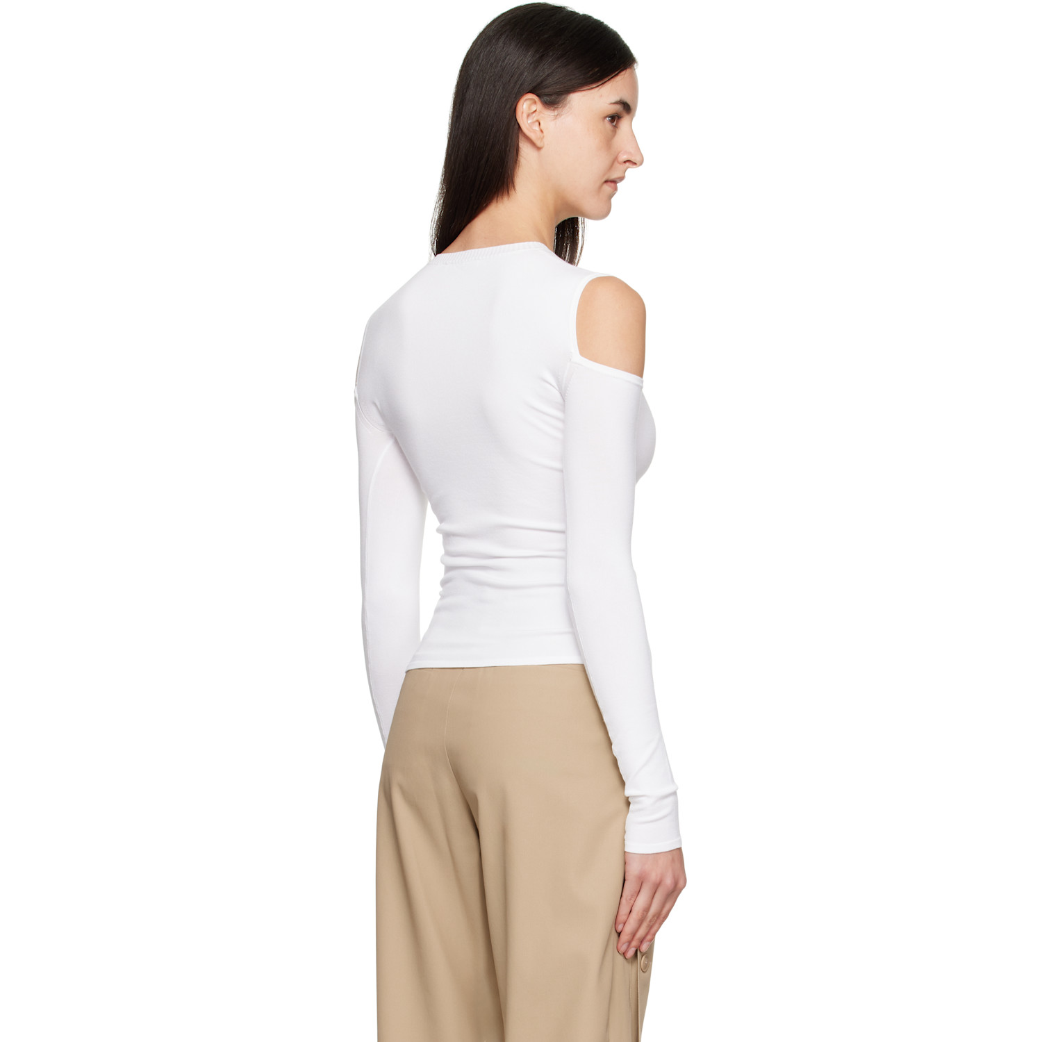  Max Mara Haut Vik Blanc 