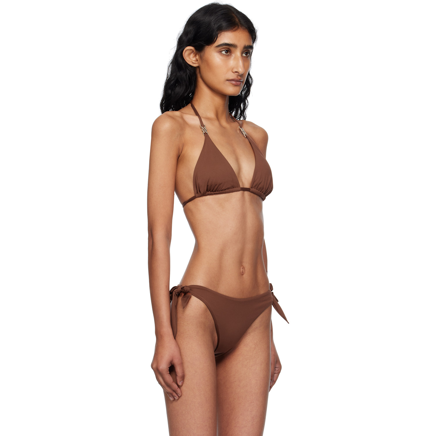  Max Mara Brown Alex Bikini Top 