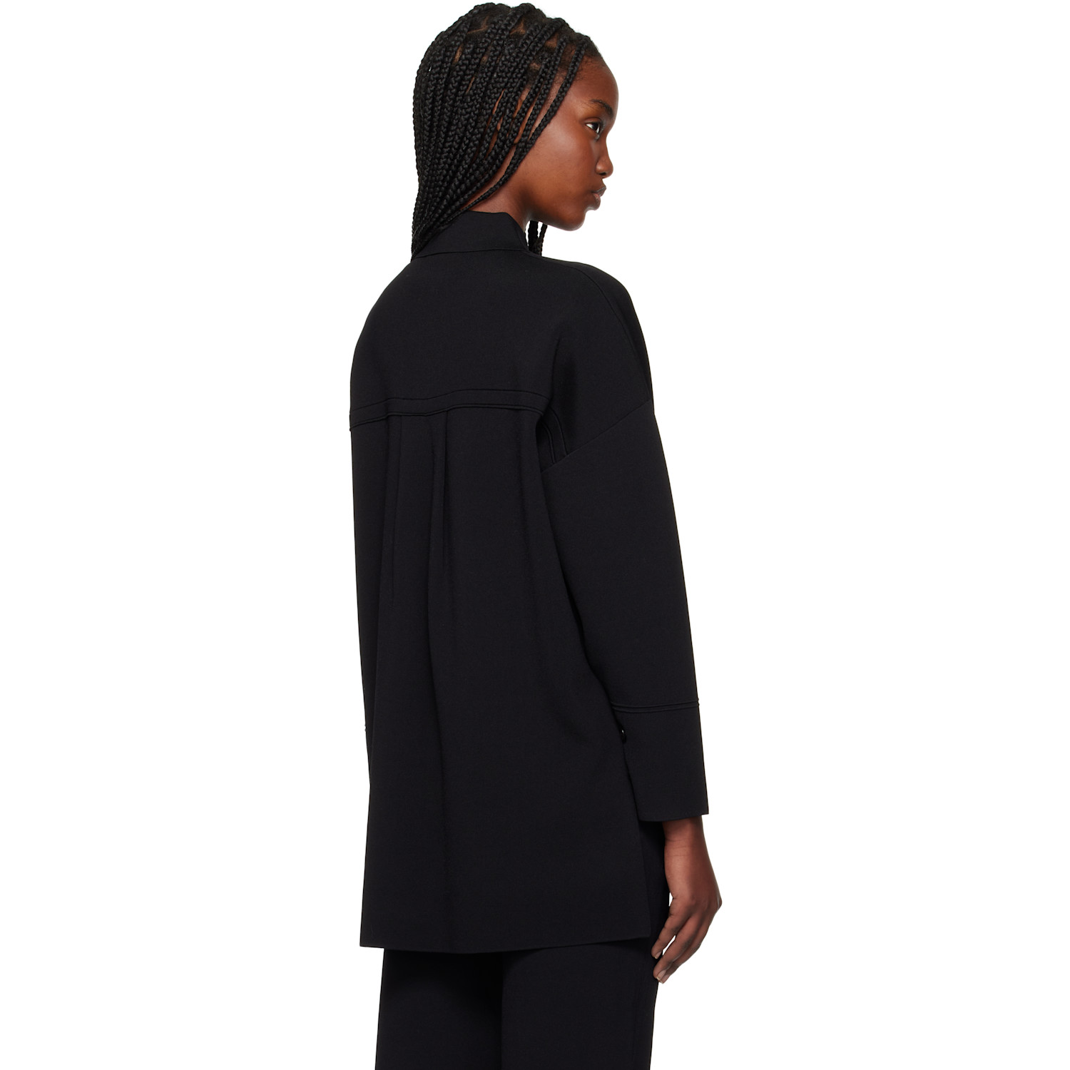  Max Mara Black Vand Polo 