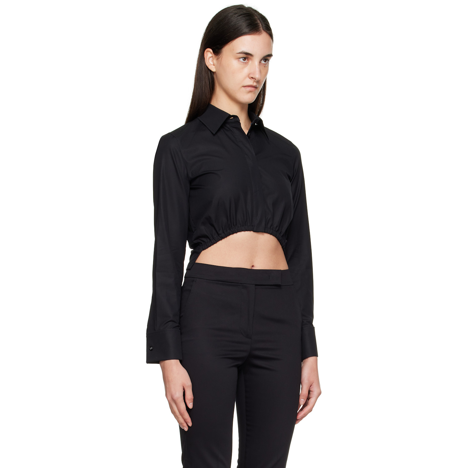 Max Mara Black Falster Shirt 