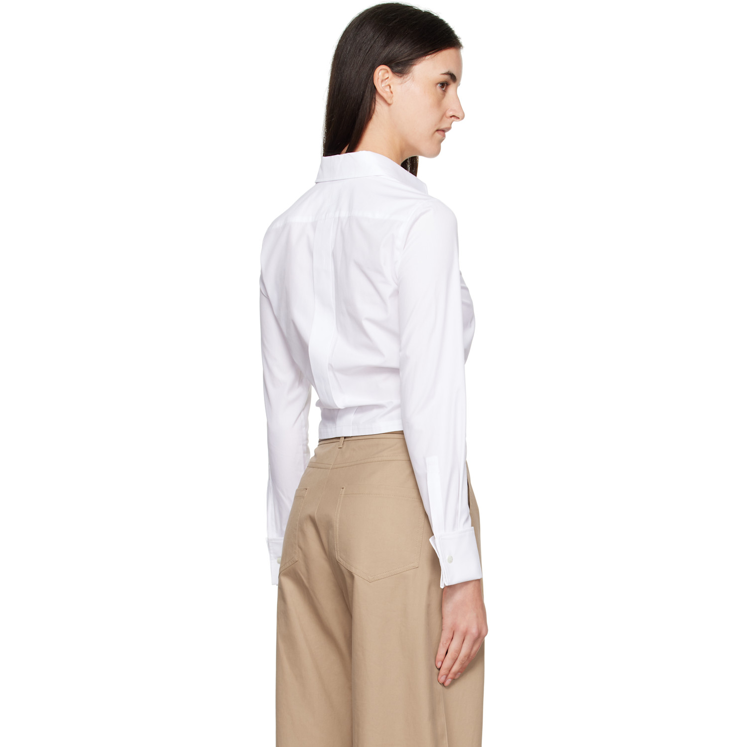  Max Mara White Falster Shirt 