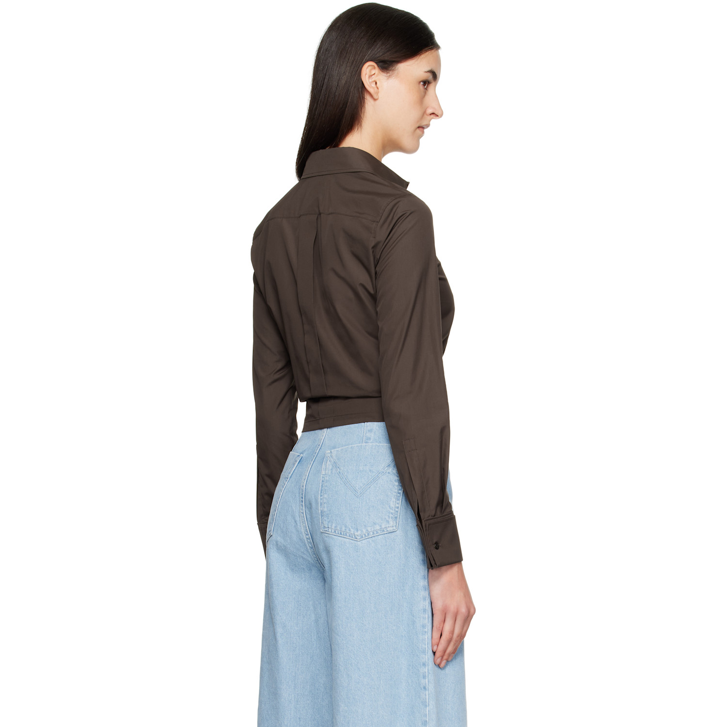  Max Mara Brown Angio Shirt 