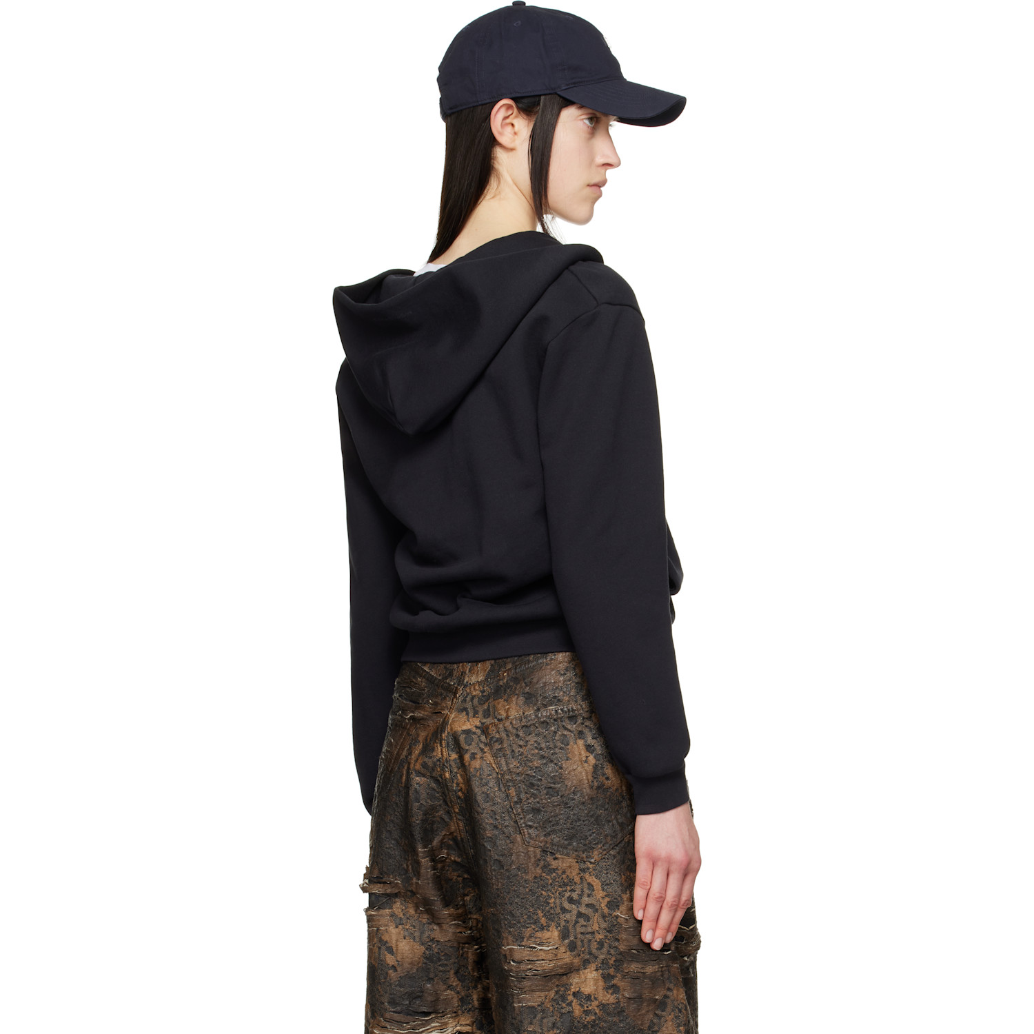 Acne Studios Black Zipper Hoodie 