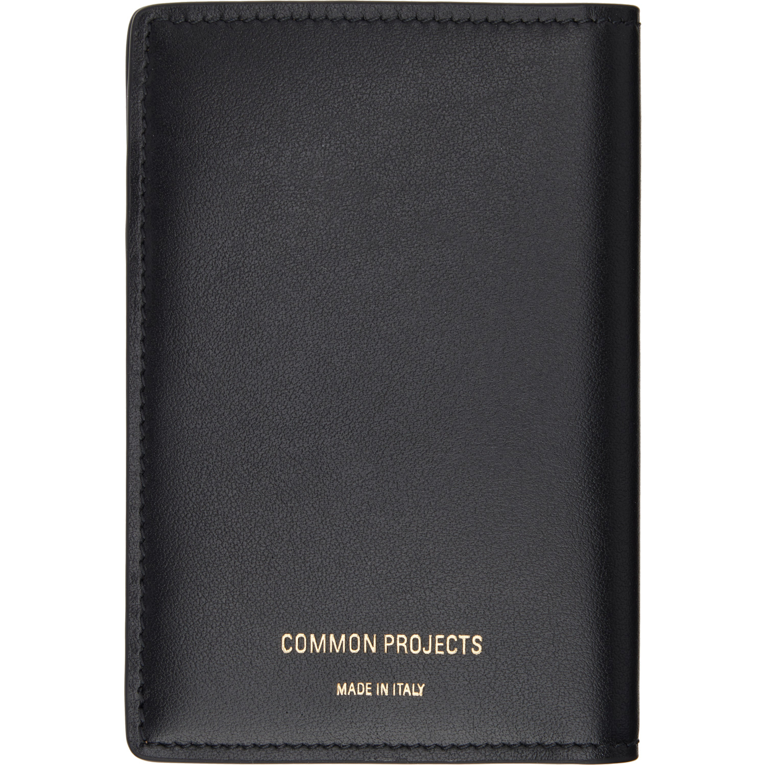 Common Projects Black Folio Wallet 