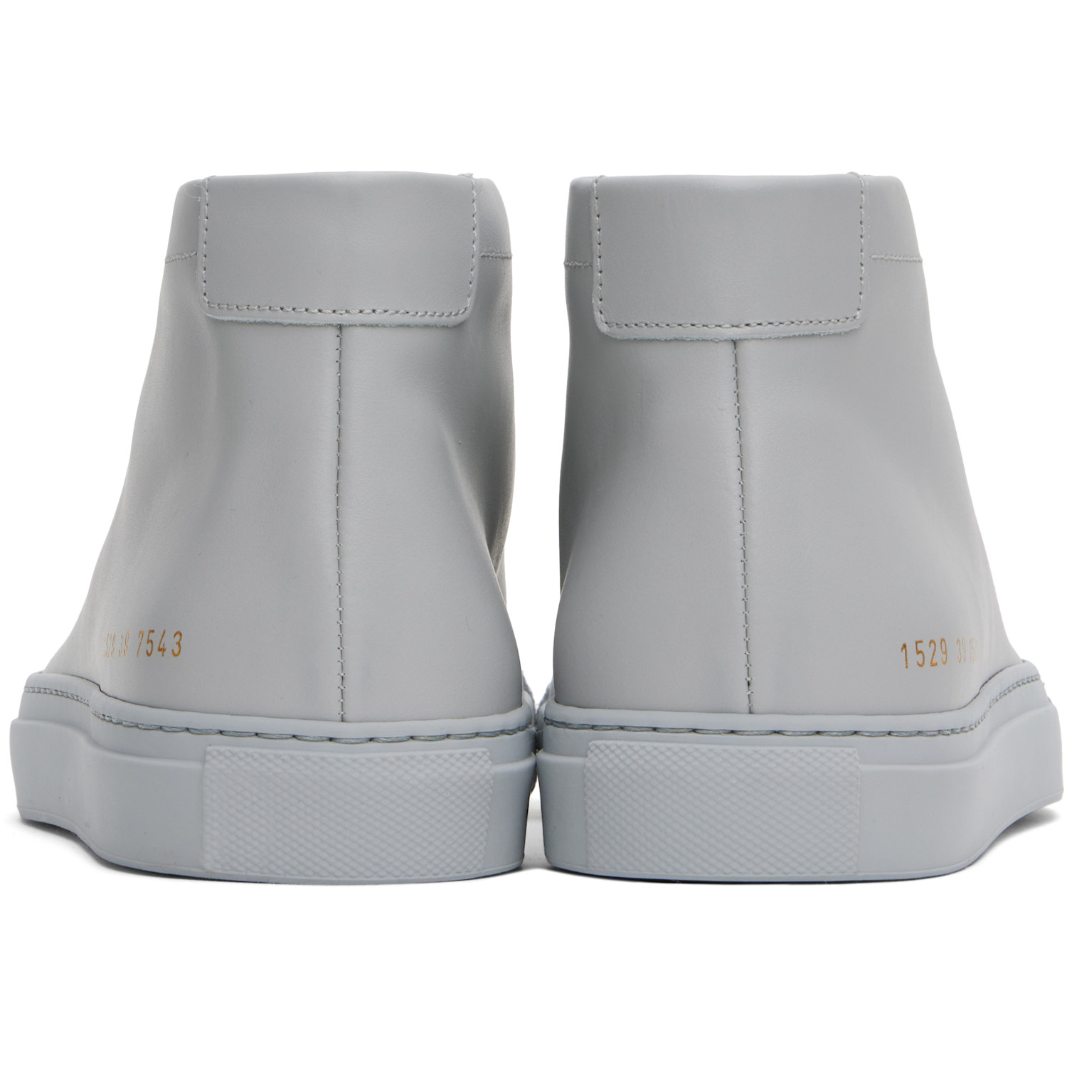  Common Projects Gray Original Achilles Mid Sneakers 