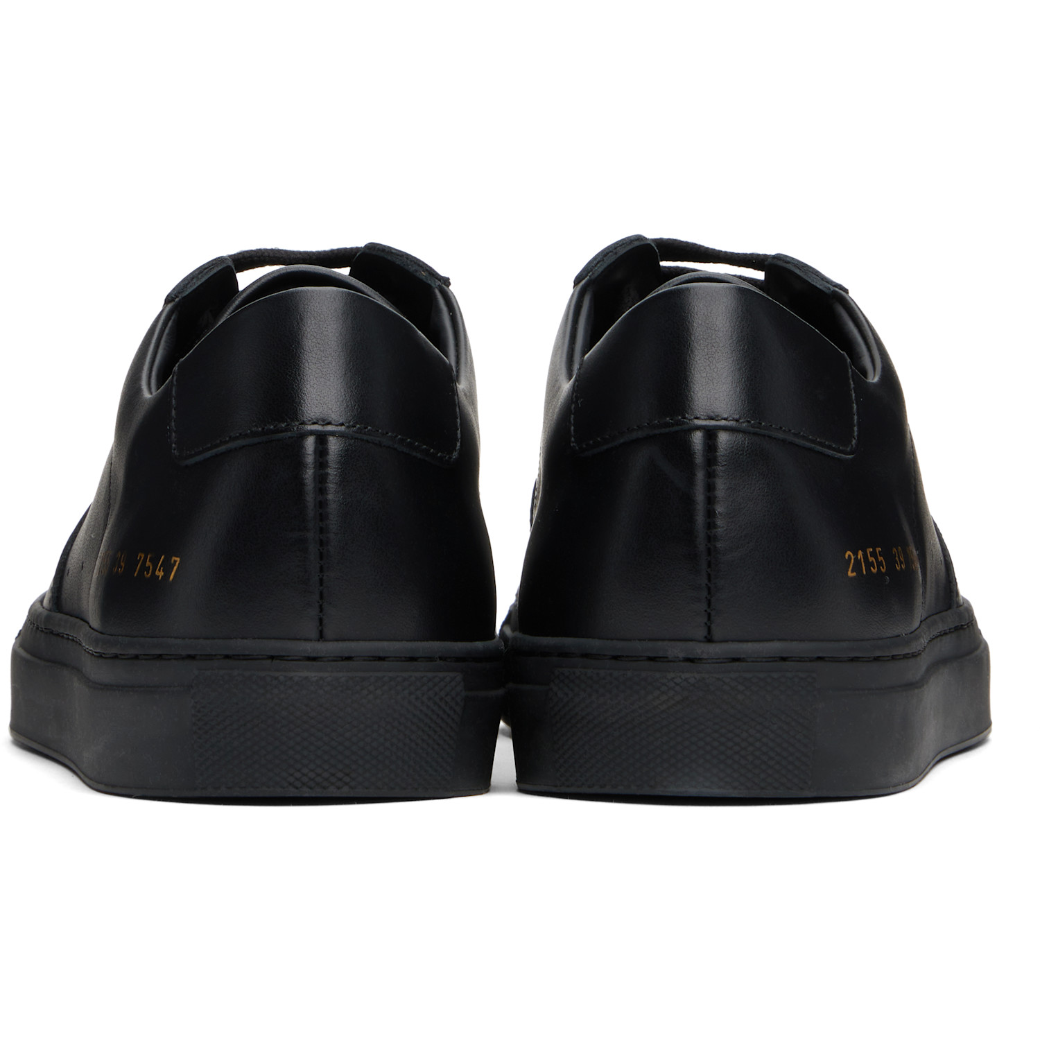  Common Projects Black Bball Low Sneakers 