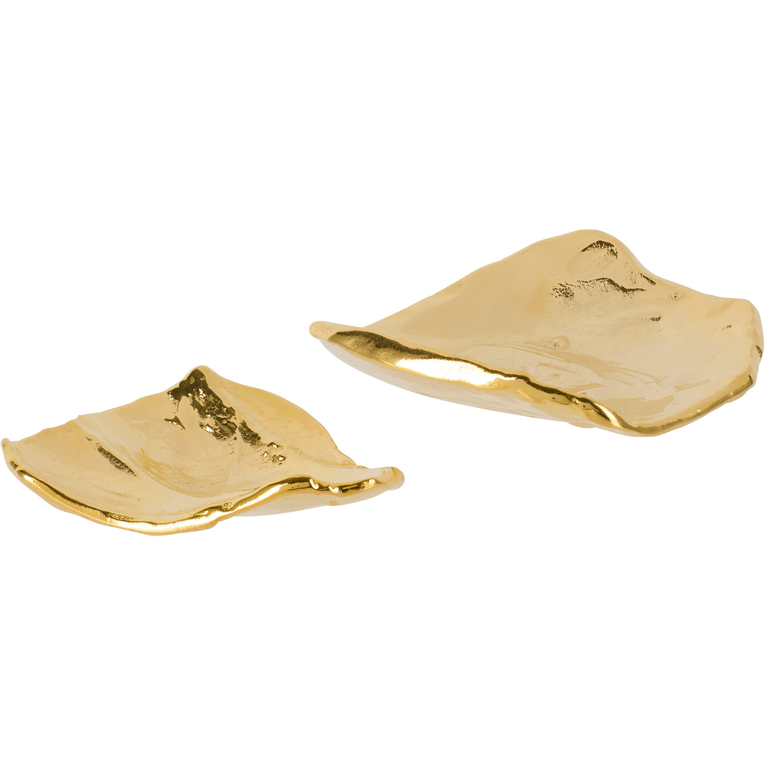  Alighieri Gold 'the Bearer Of Fortune' Dish Set 