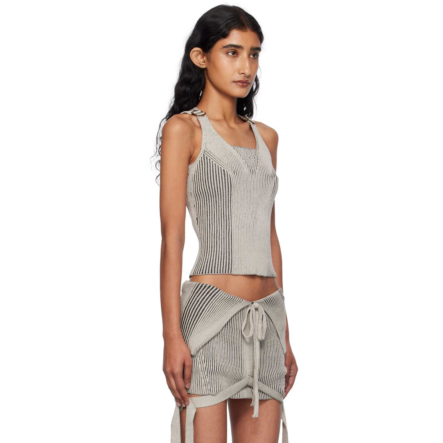  Knwls Gray Veil Tank Top 