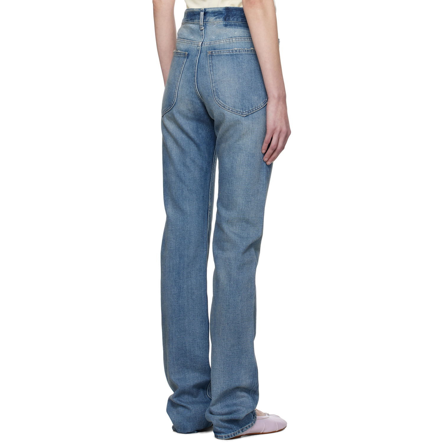 Maison Margiela Blue 5 Pockets Jeans 