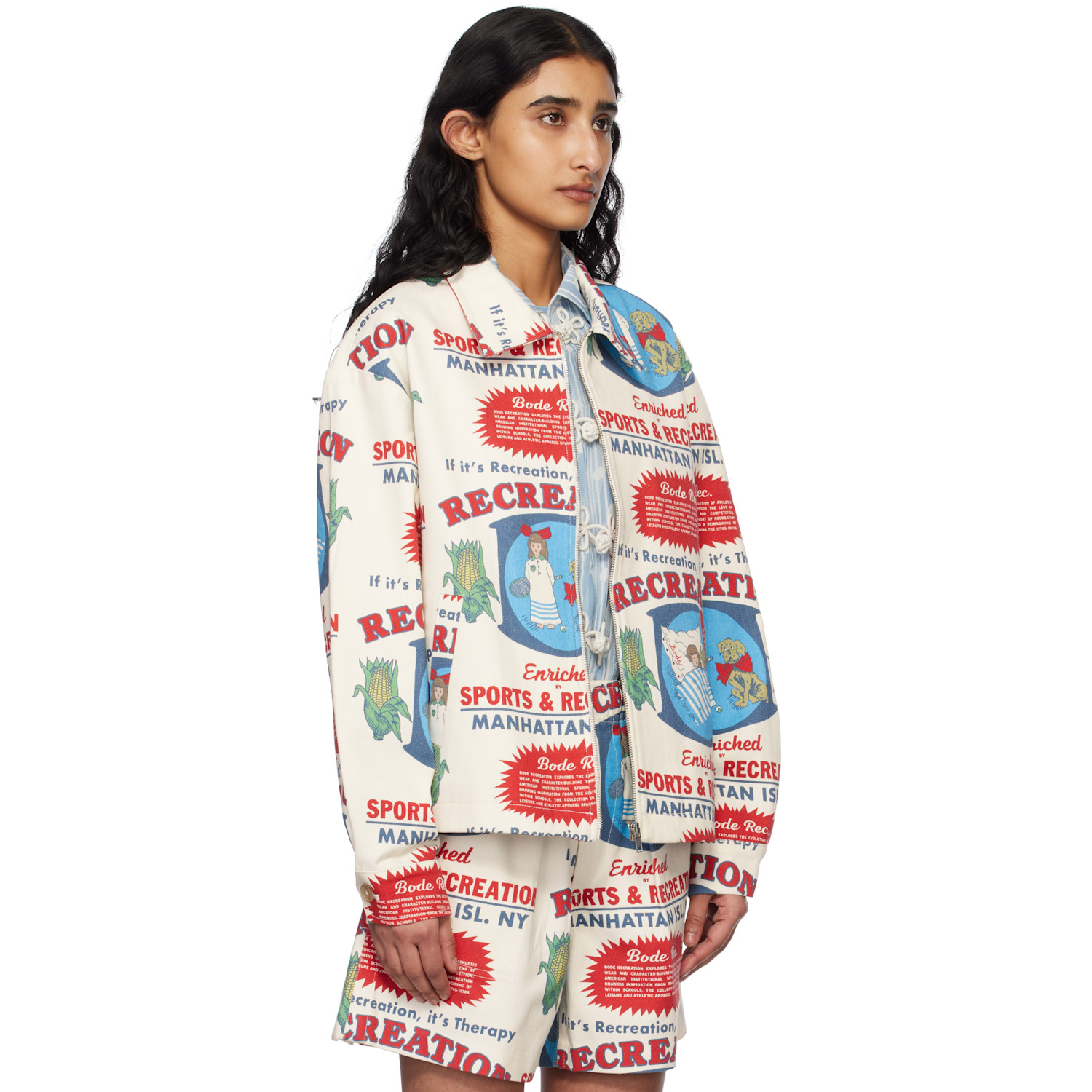  Bode Off-white Enrichment Jacket 