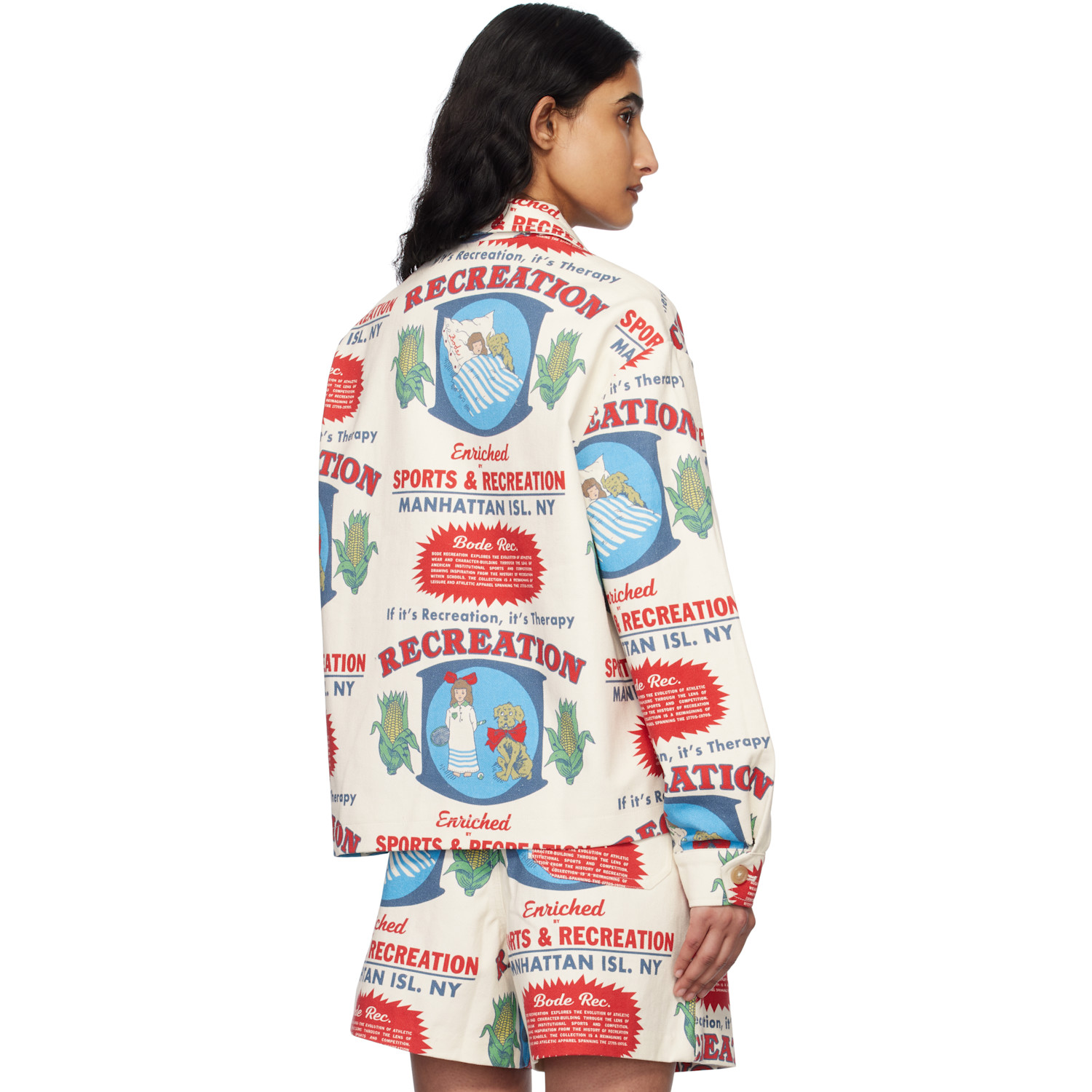  Bode Off-white Enrichment Jacket 