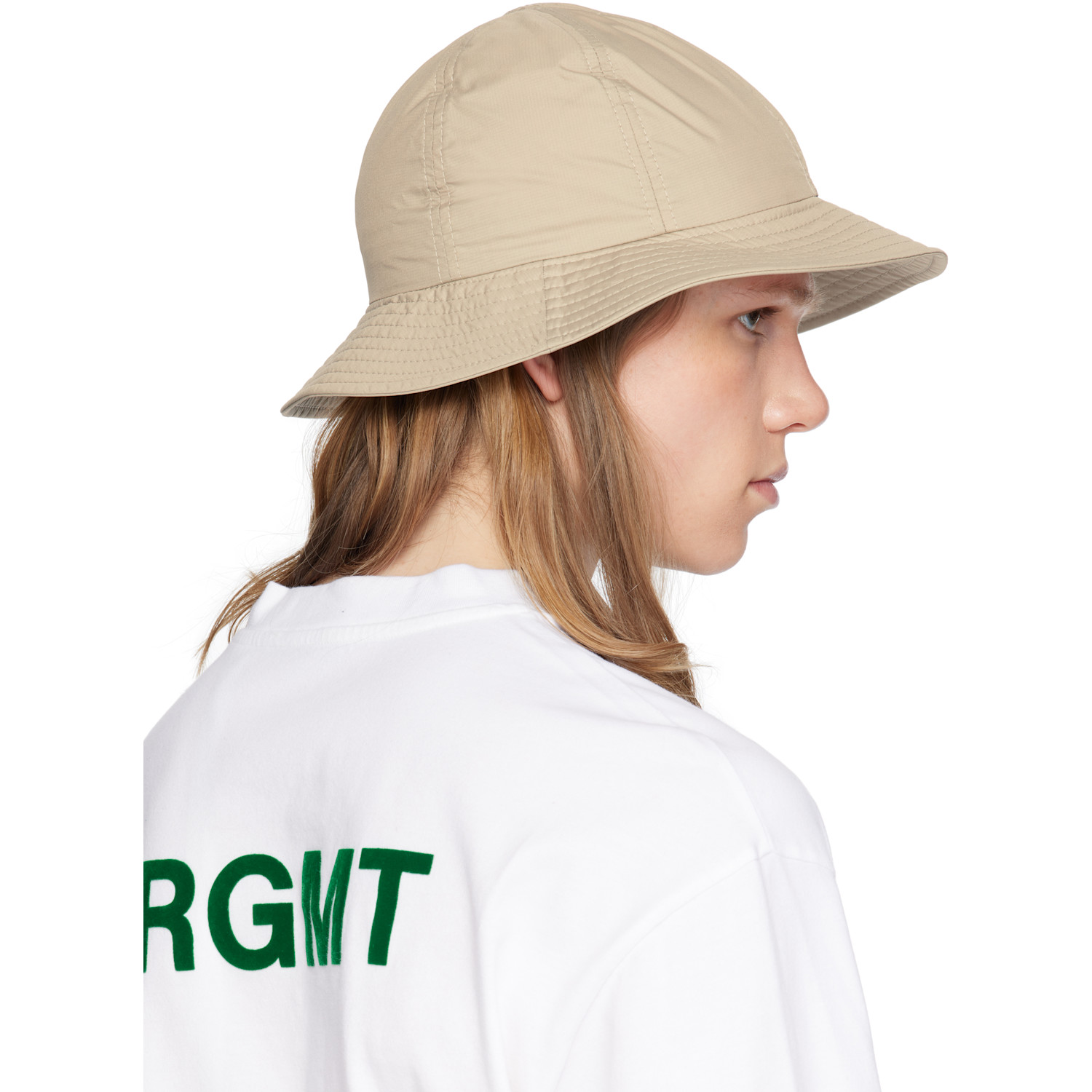  Moncler Genius Moncler X Frgmt Beige Reversible Bucket Hat 