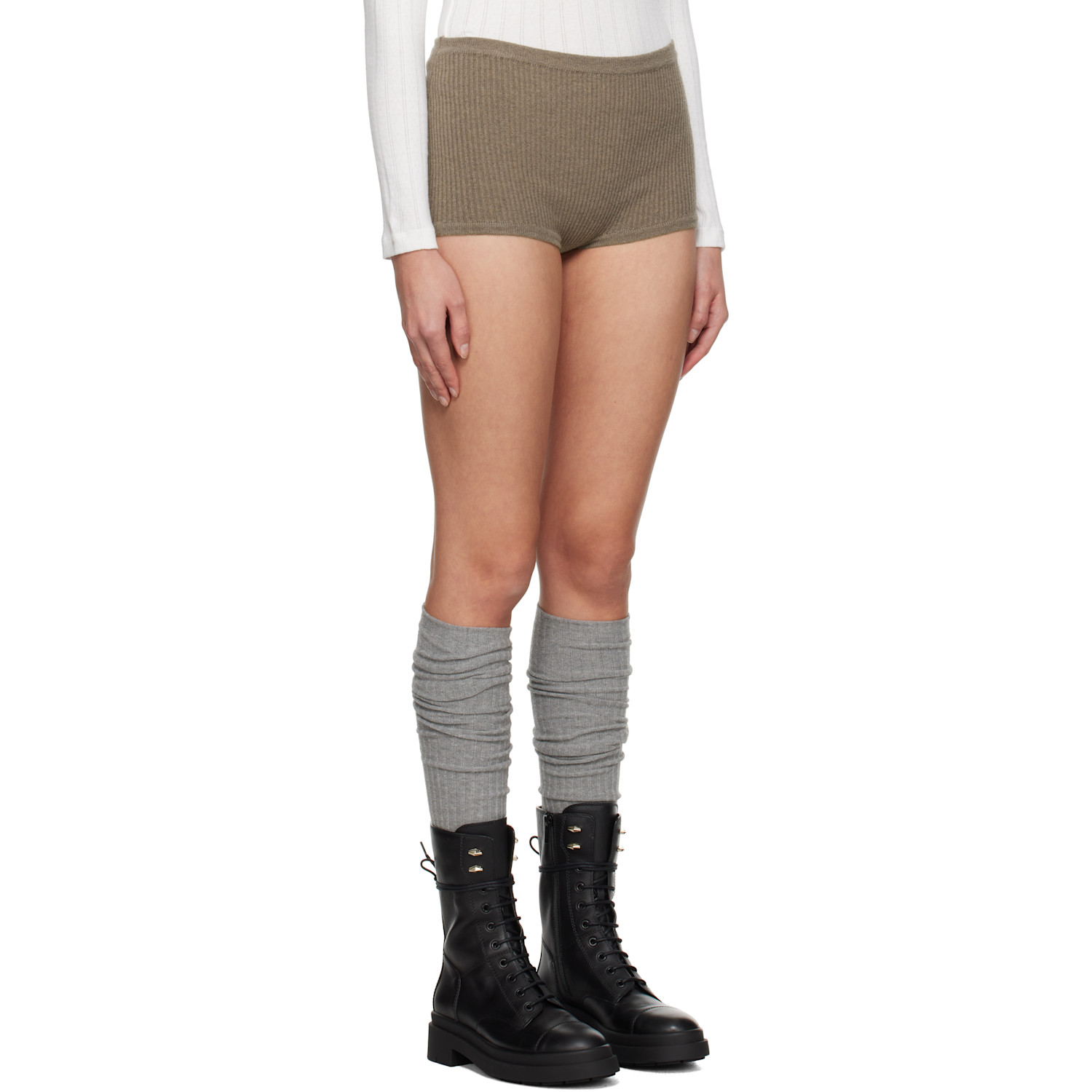 Weekend Max Mara Brown Ersilia Shorts 