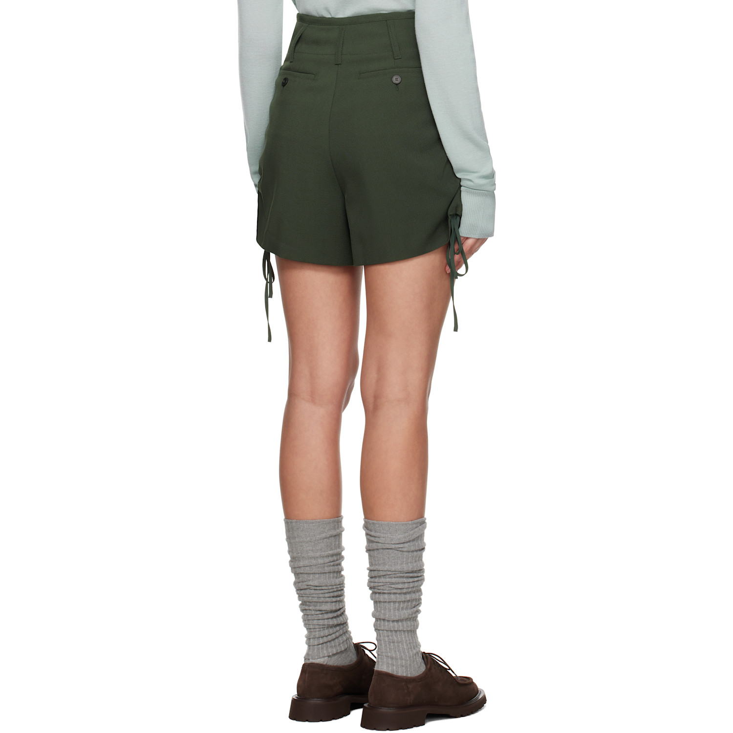 Weekend Max Mara Khaki Aereo Shorts 